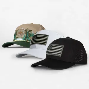 3-Pack Performance Snapbacks for $49