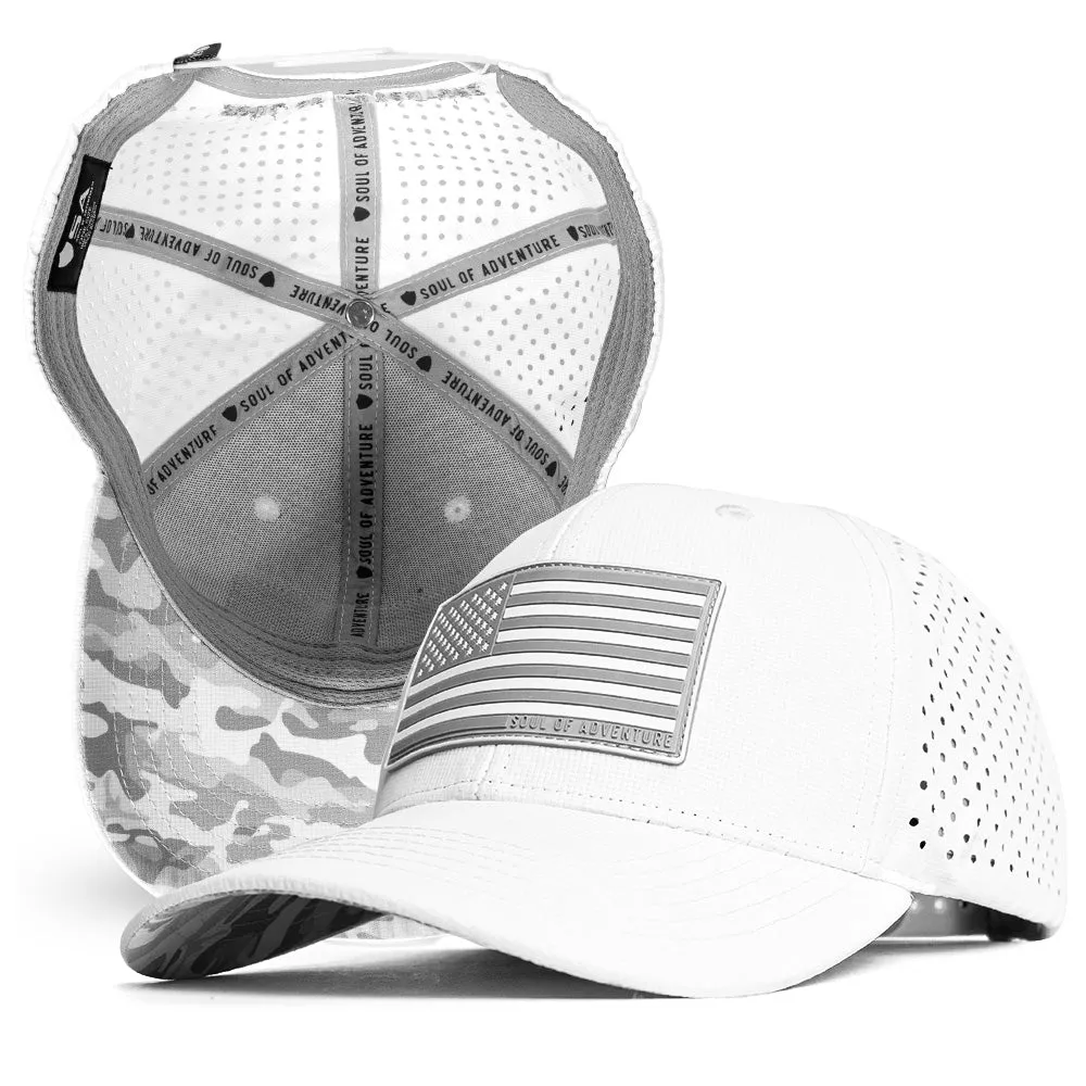 3-Pack Performance Snapbacks for $49
