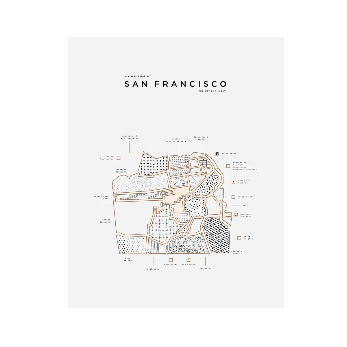 42 Pressed City Prints