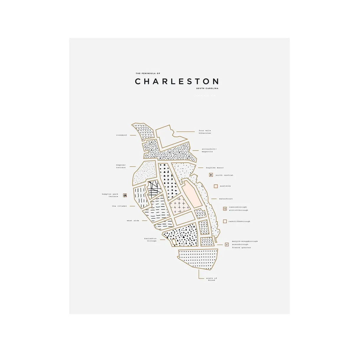 42 Pressed City Prints