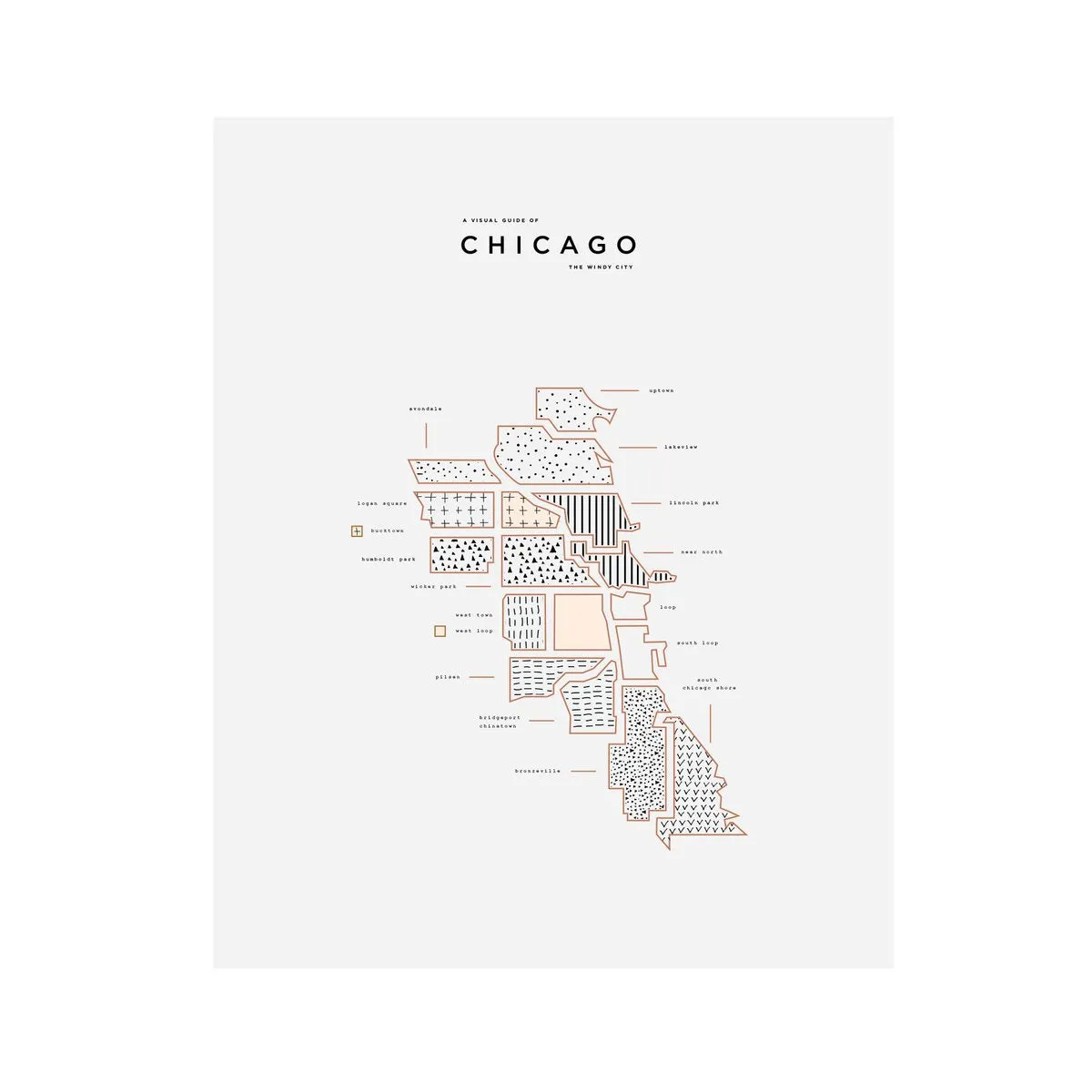 42 Pressed City Prints