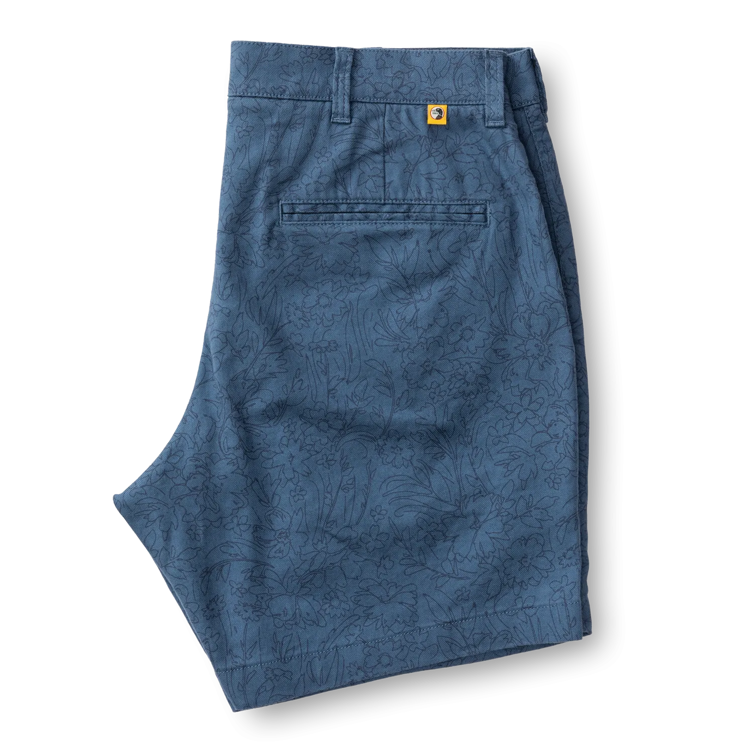 7" Linen Gold School Chino Short
