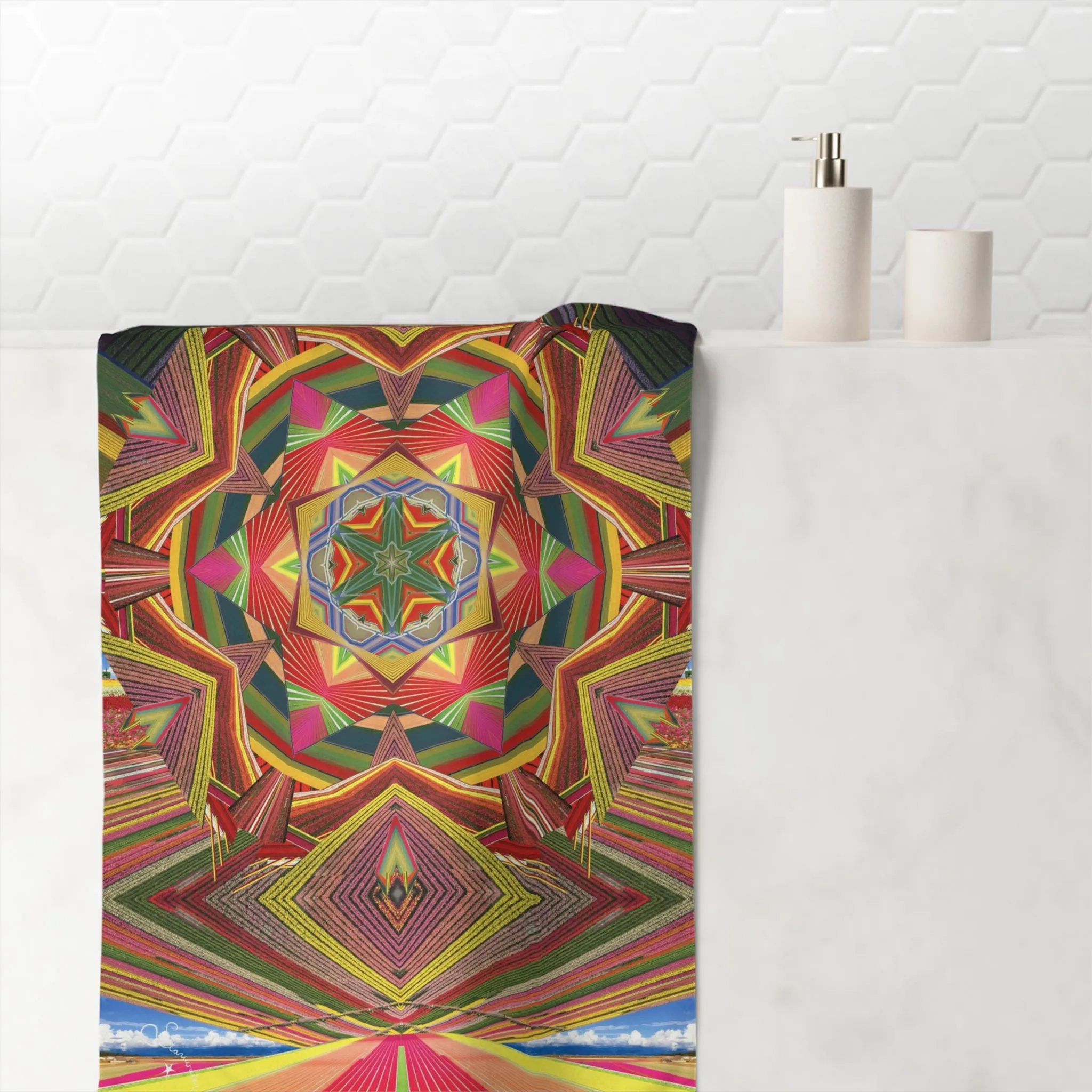 ABUNDANCE // Flower Fields Towel