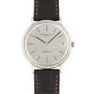 Audemars Piguet White Gold Automatic Watch