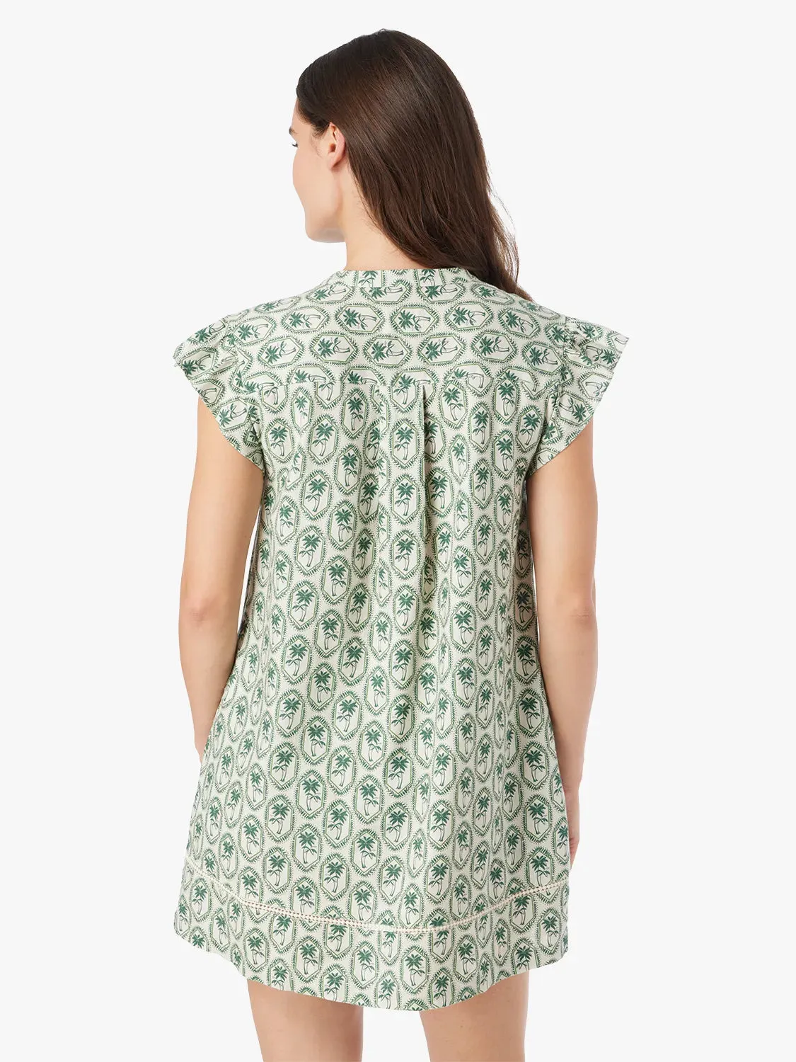 Avalon Dress | Palm Tiles