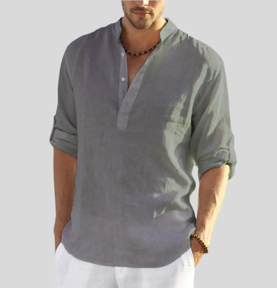 Avencea – Men's Linen Shirt for Stylish Comfort
