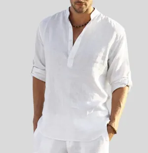 Avencea – Men's Linen Shirt for Stylish Comfort