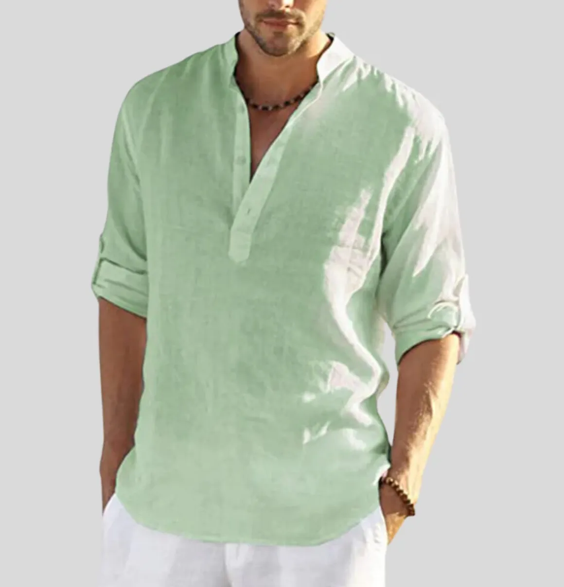 Avencea – Men's Linen Shirt for Stylish Comfort