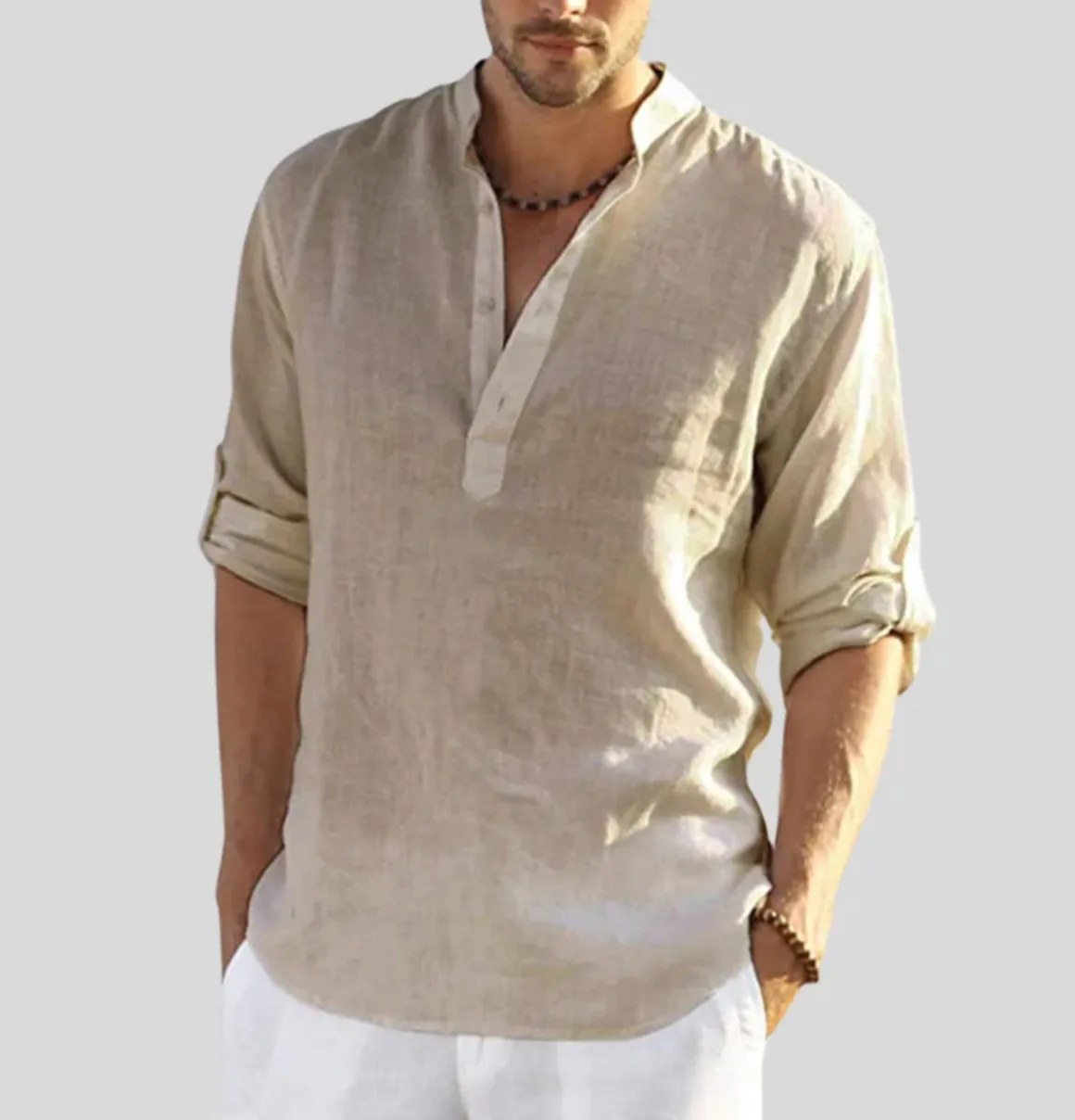 Avencea – Men's Linen Shirt for Stylish Comfort