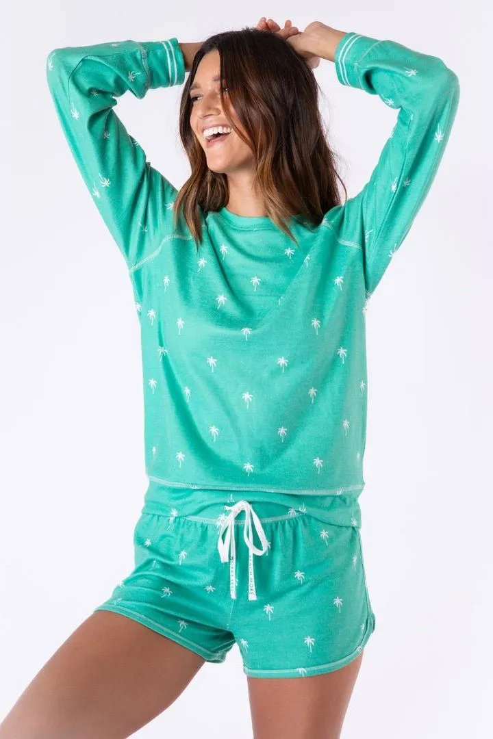 Beach More Worry Less - Shorts - Green