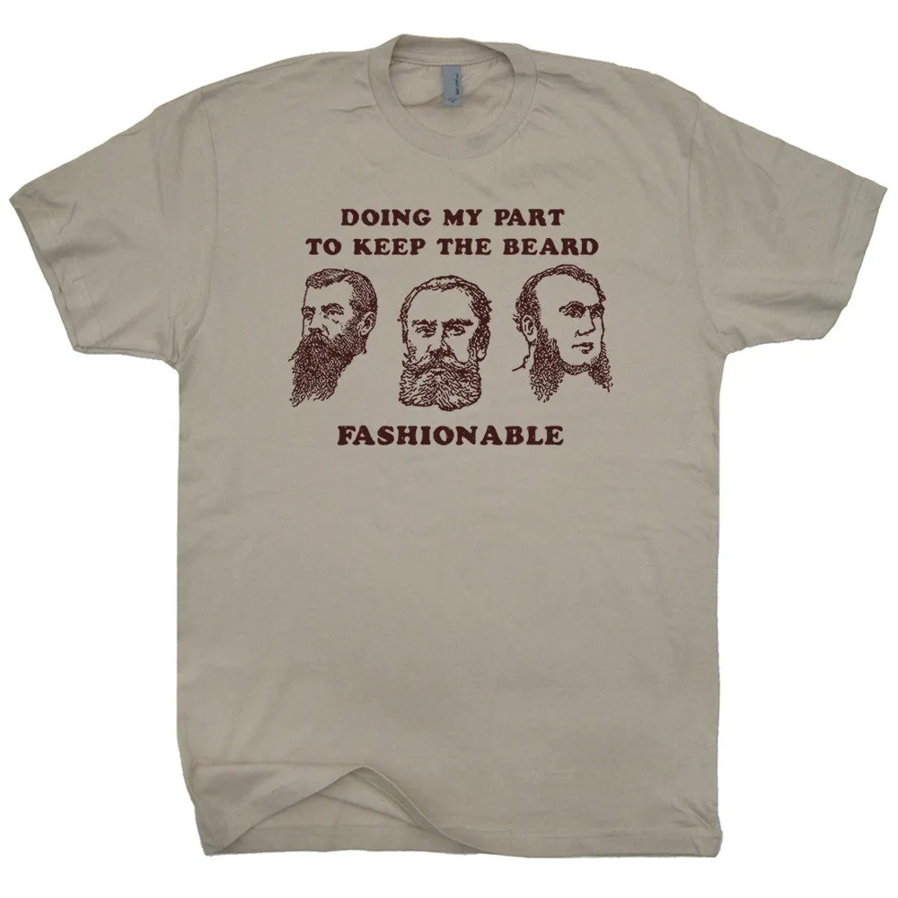 Beard T Shirts Funny beard T Shirt Vintage Beard T Shirt