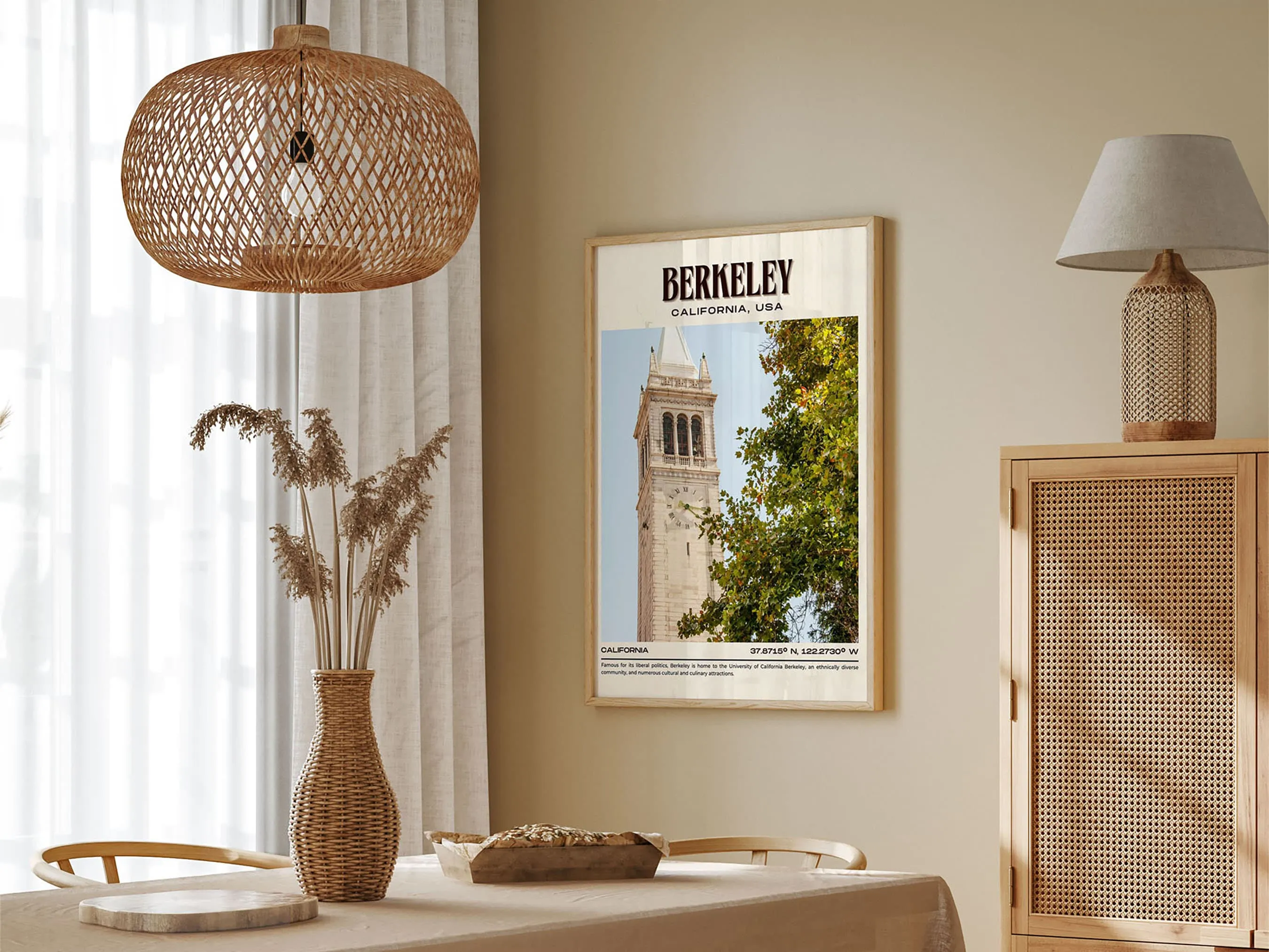 Berkeley Vintage Wall Art, California, USA