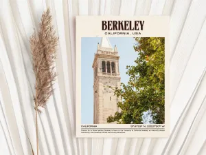 Berkeley Vintage Wall Art, California, USA
