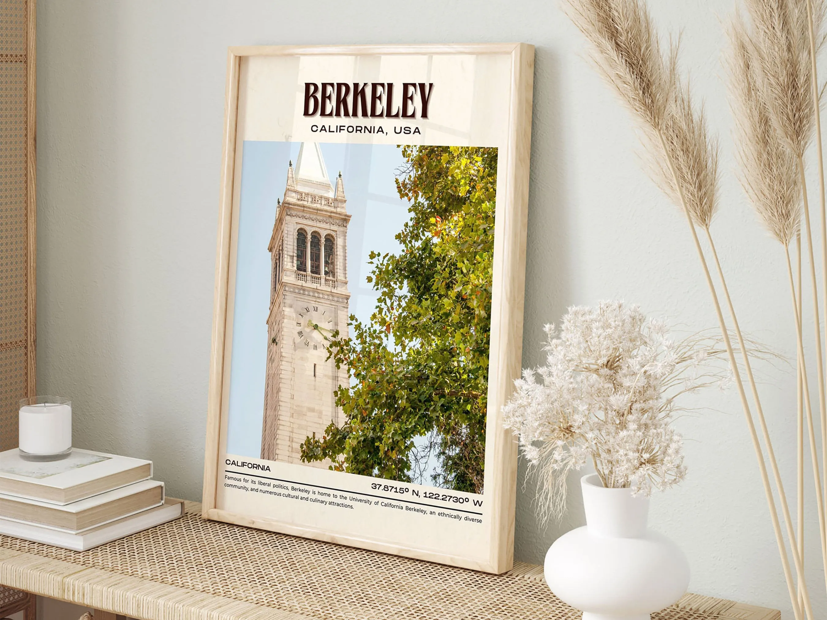 Berkeley Vintage Wall Art, California, USA