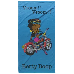 Betty Boop | Afro Girl | Betty Boop Merchandise | Betty Beach Towel | Vacation | Travel