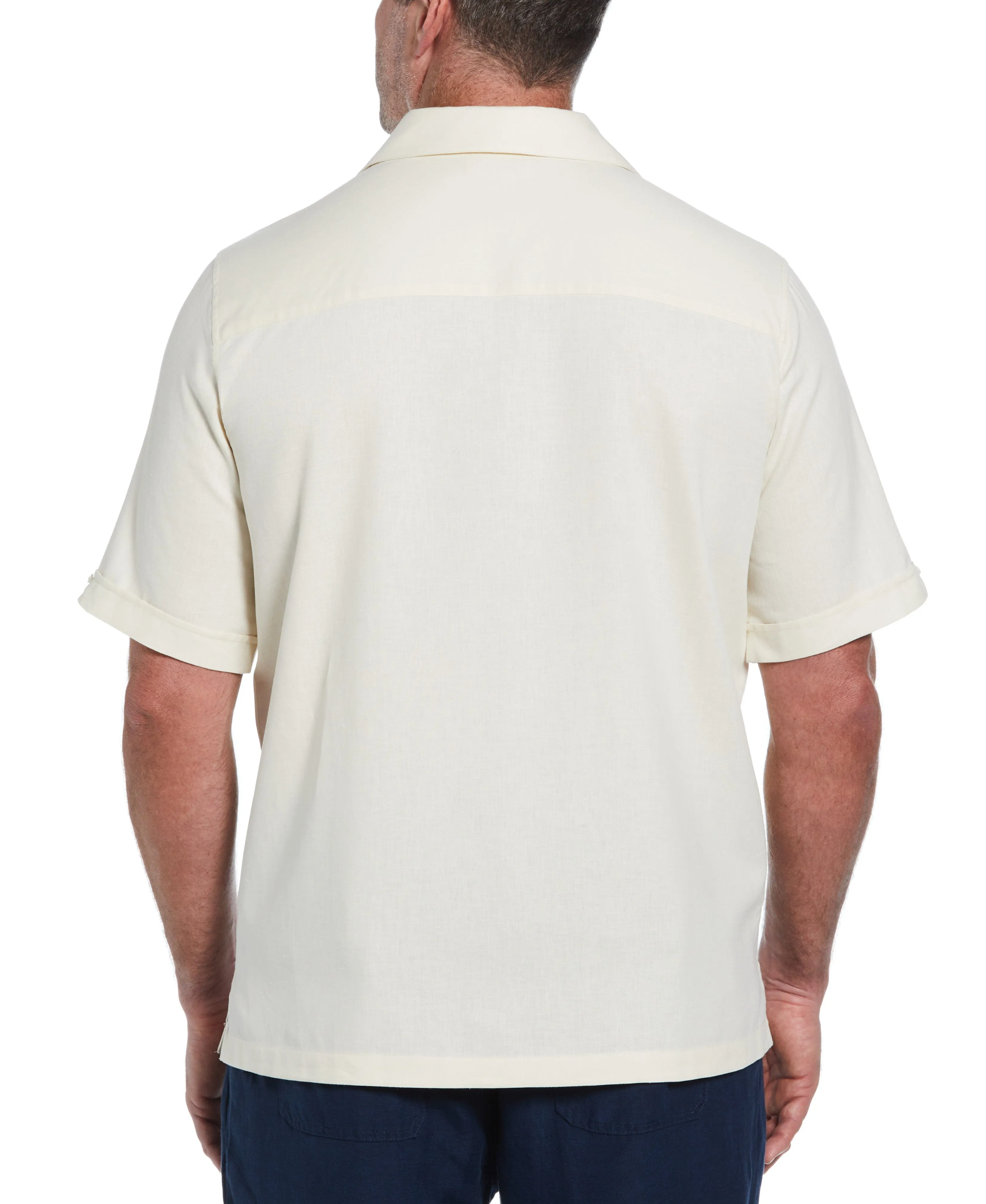 Big & Tall Gradient Panel Print Shirt