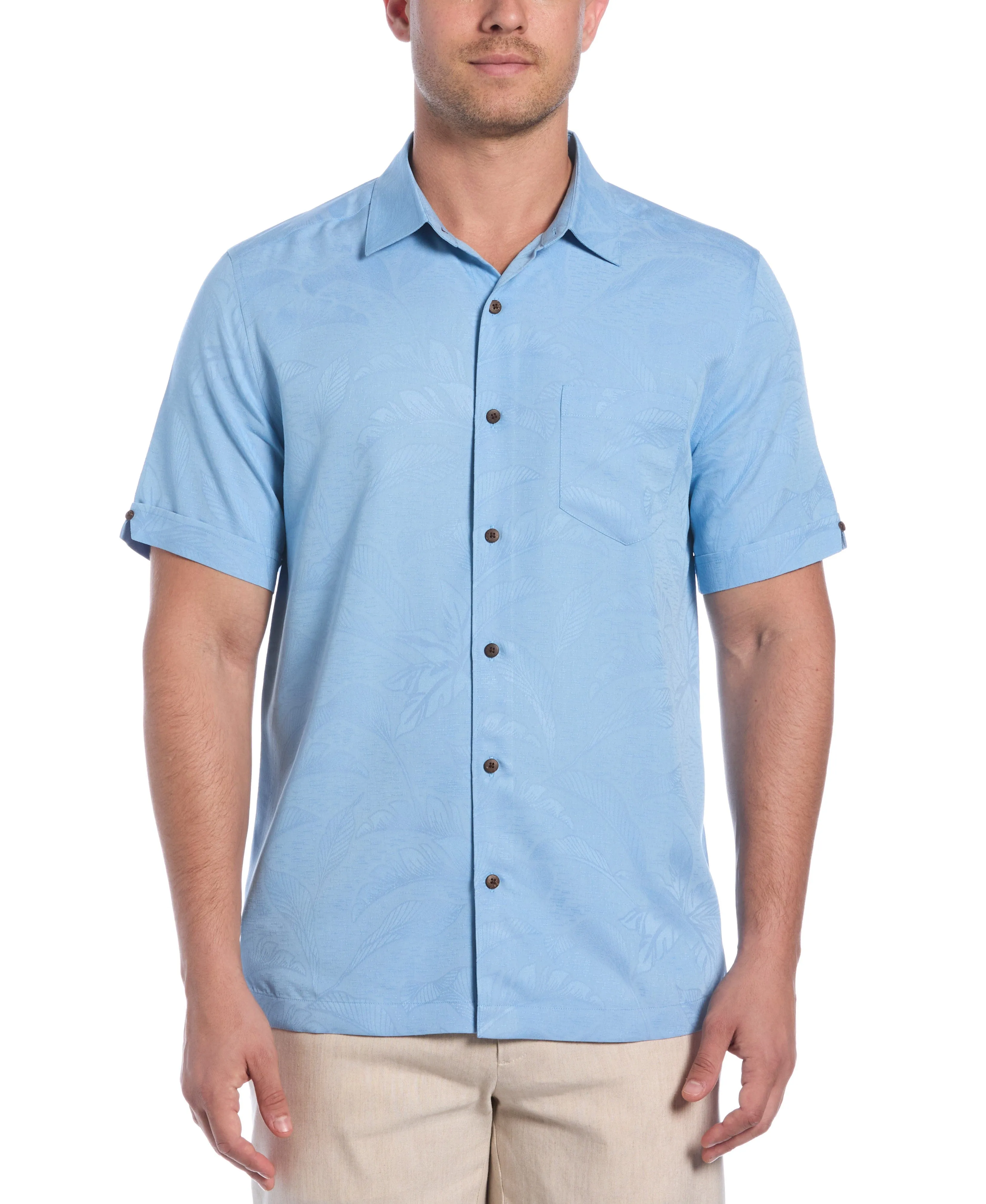 Big & Tall Palm Print Shirt