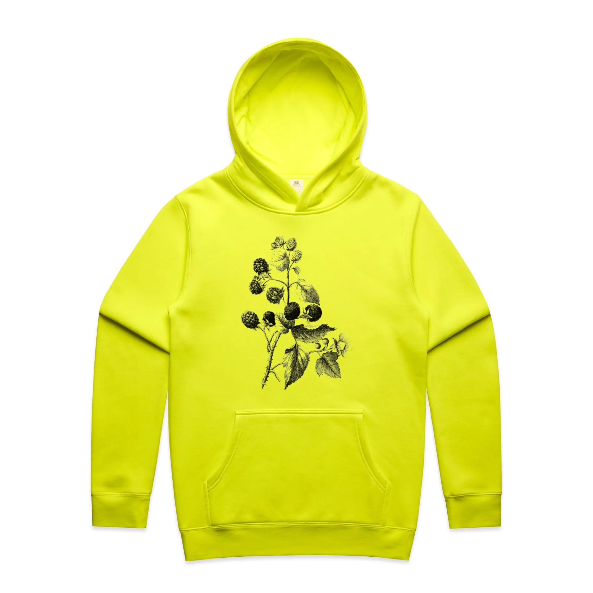 Blackberry Illustration – Men's Hooded Sweatshirt