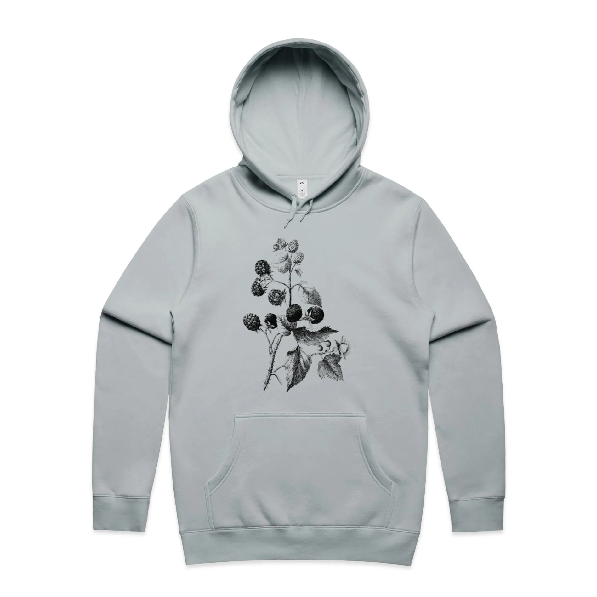 Blackberry Illustration – Men's Hooded Sweatshirt