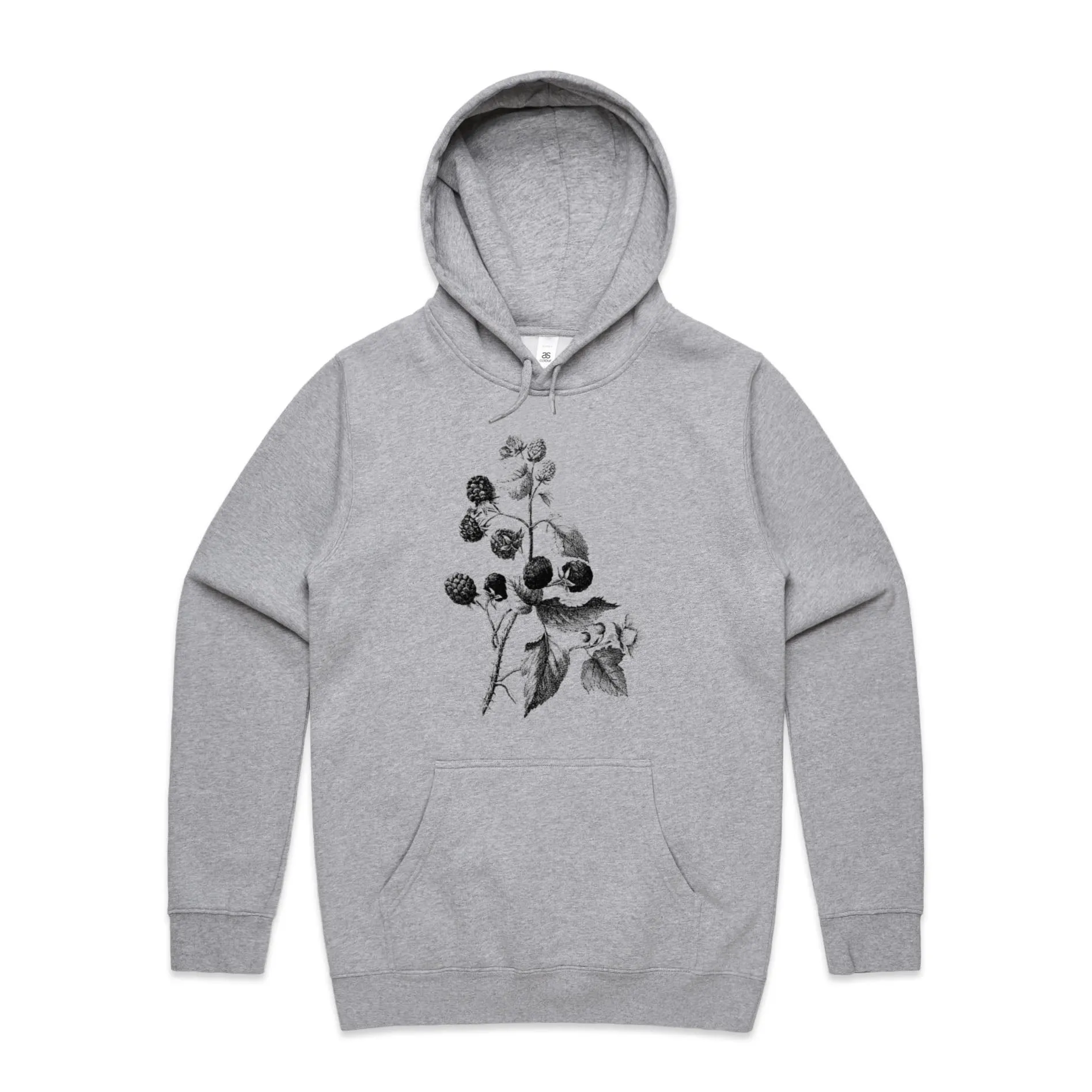 Blackberry Illustration – Men's Hooded Sweatshirt