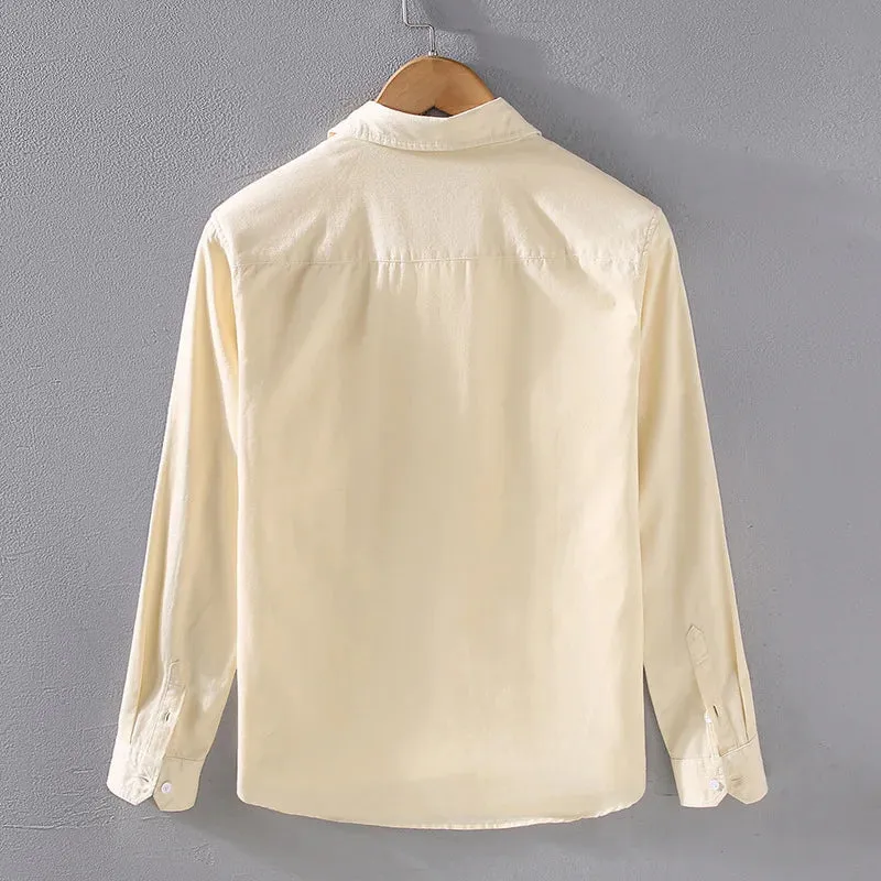 Brayven Linen™ Casual Cargo Shirt