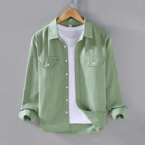 Brayven Linen™ Casual Cargo Shirt