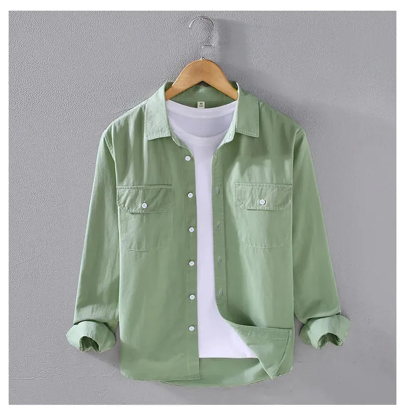 Brayven Linen™ Casual Cargo Shirt