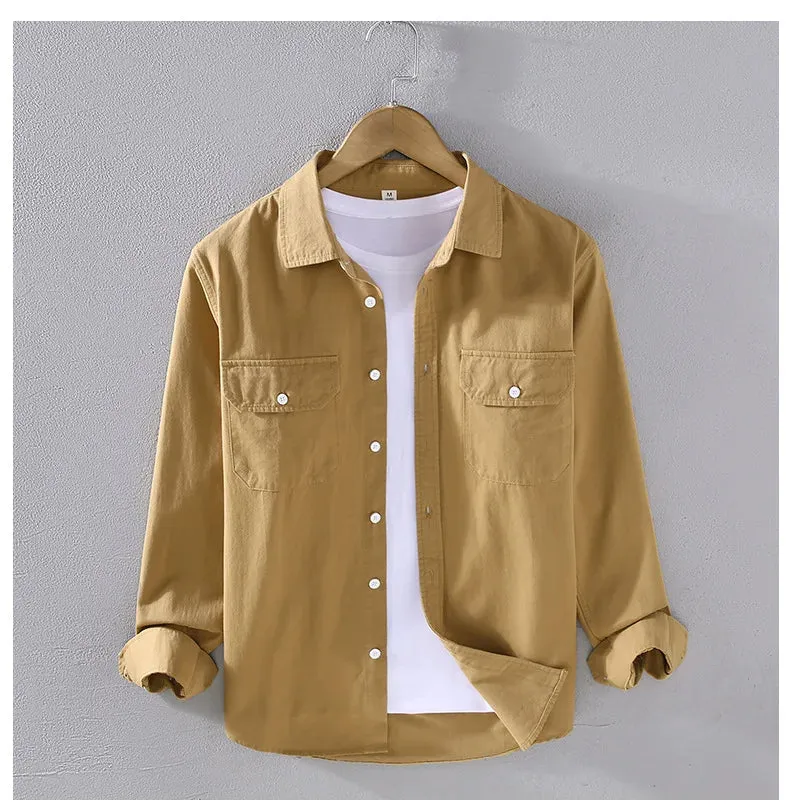 Brayven Linen™ Casual Cargo Shirt