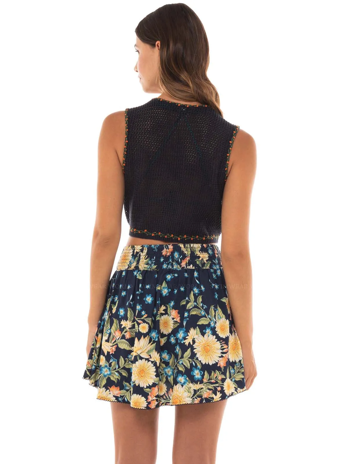 Brit Shirt-Violet Skirt ::RET