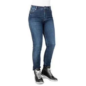 Bull-It Women Icona Motorcycle Riding Jeans Straight Cut - Blue Jeans