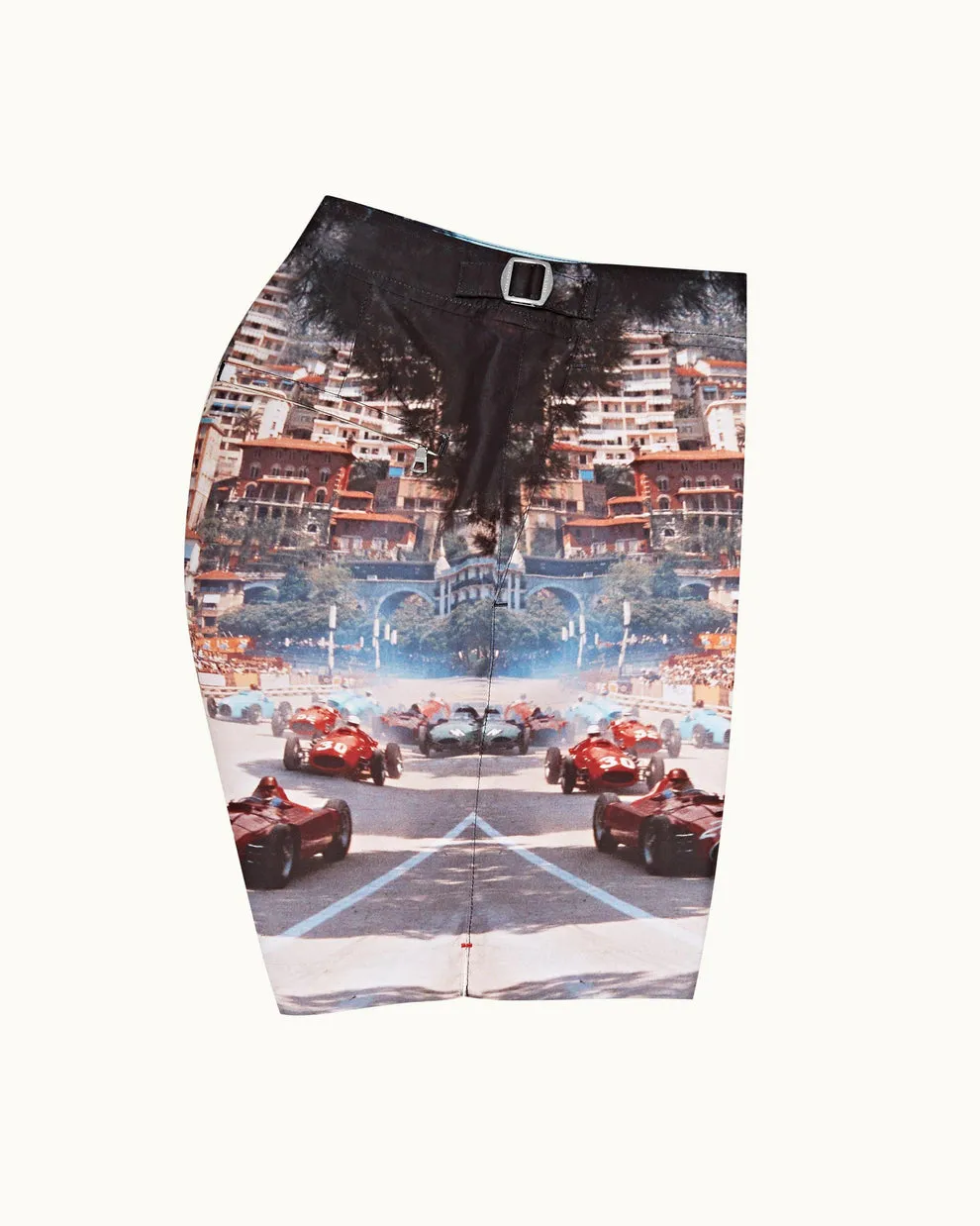 BULLDOG PRINTED SWIM SHORT - START YOUR ENGINES