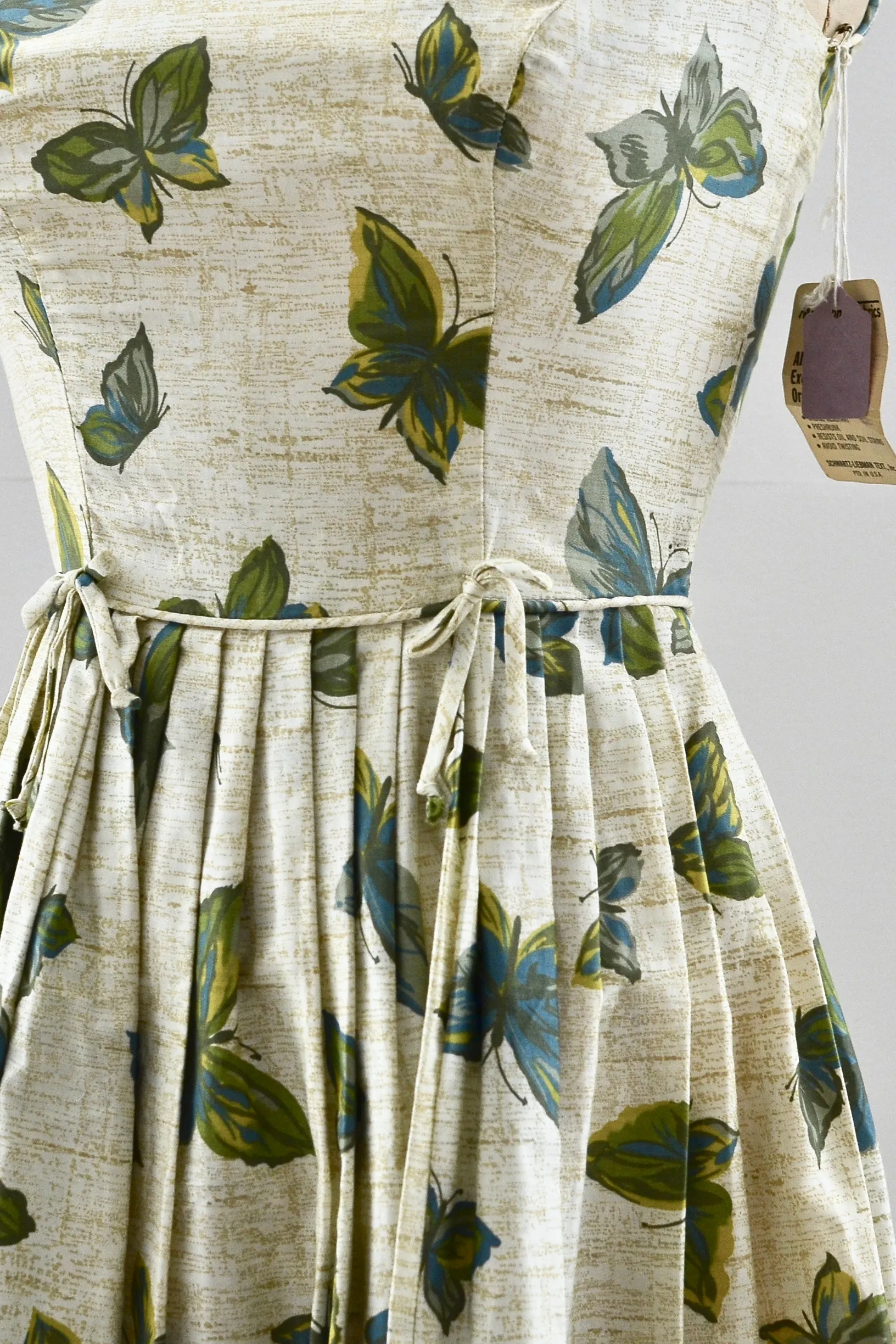 Butterfly Print Dress / XS