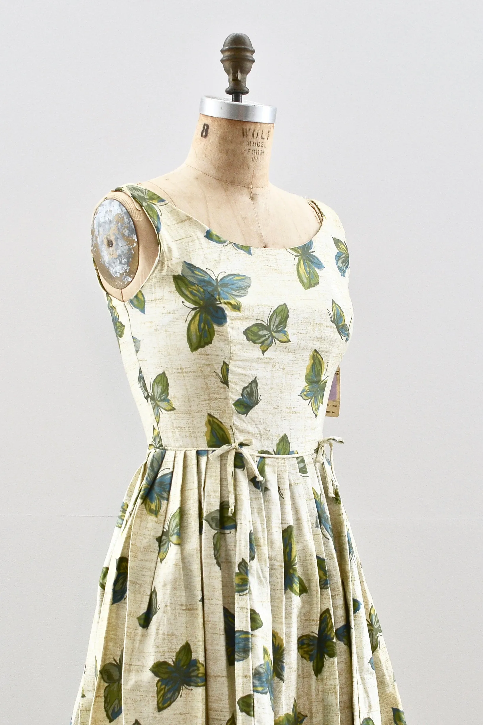 Butterfly Print Dress / XS