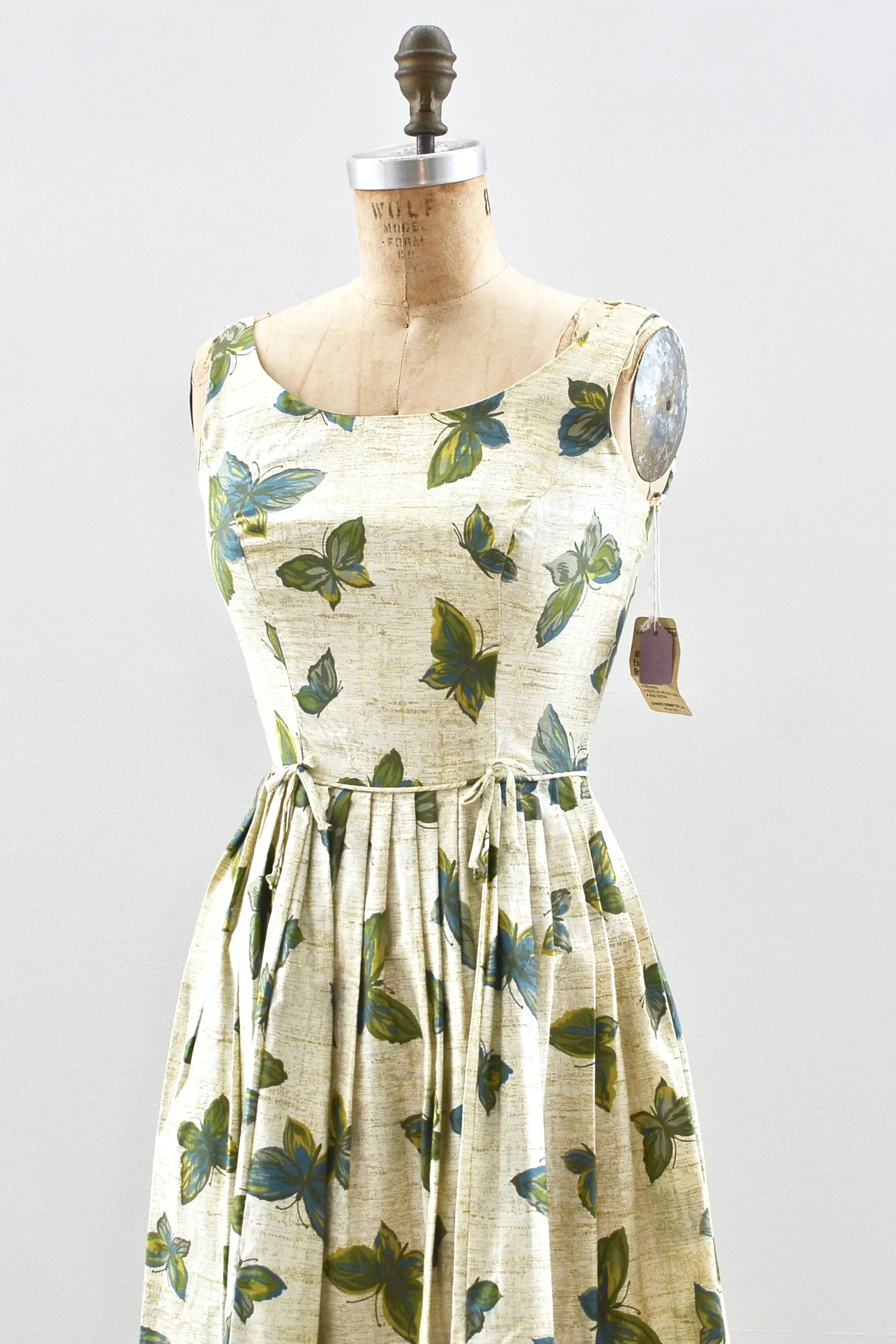 Butterfly Print Dress / XS