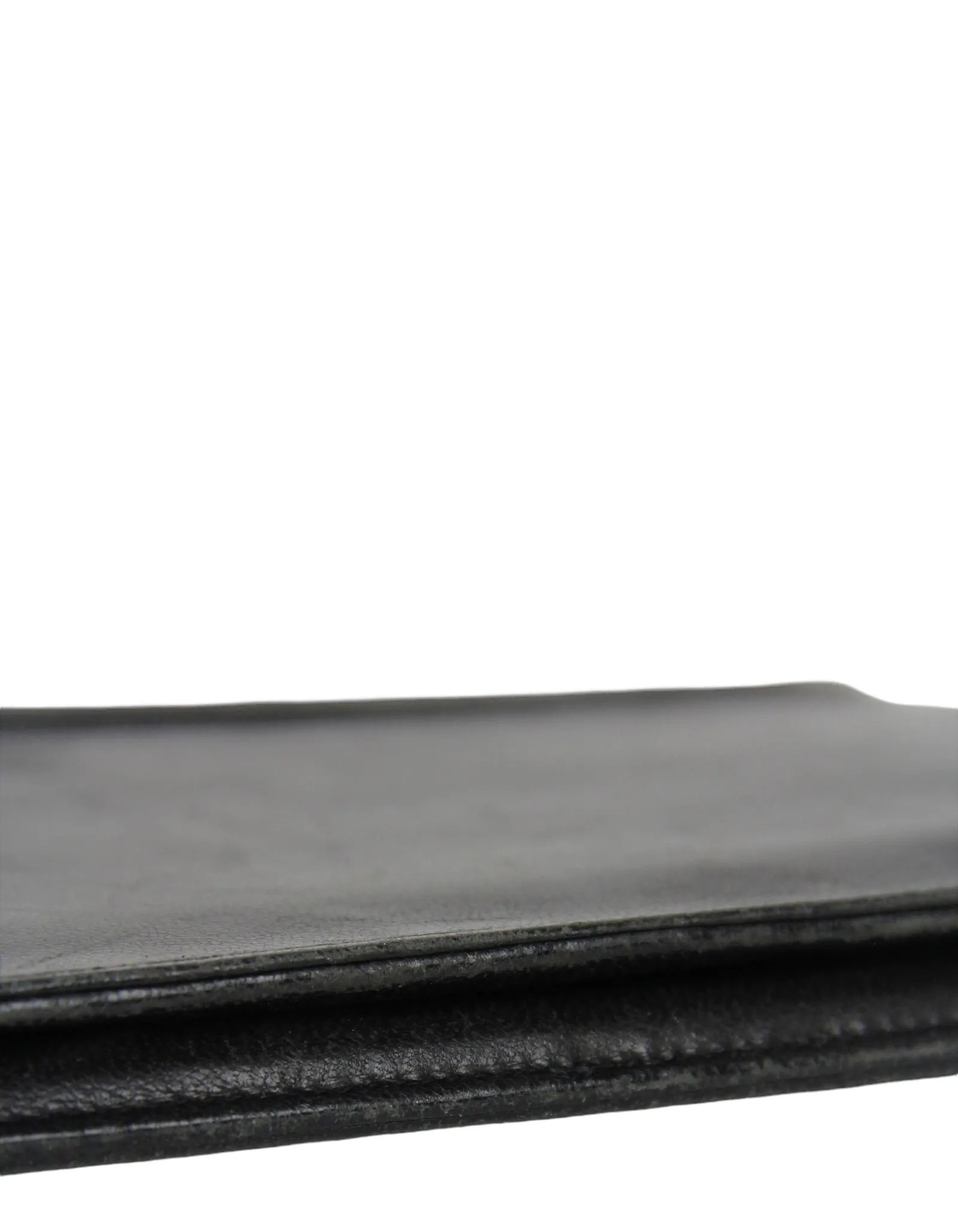 Chanel Vintage Black Wallet/Clutch AS-IS