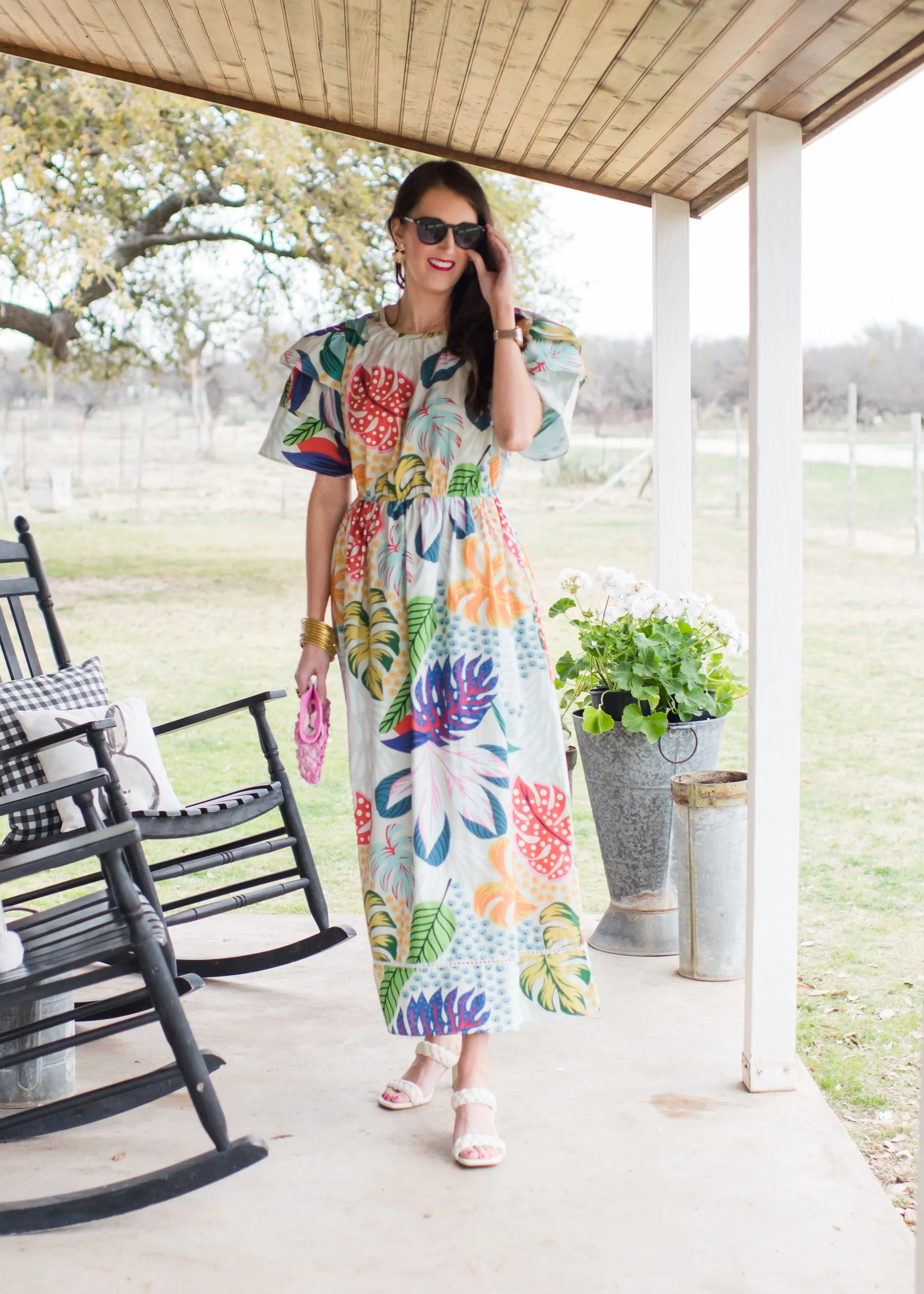 Cocktails in Capri Maxi Dress