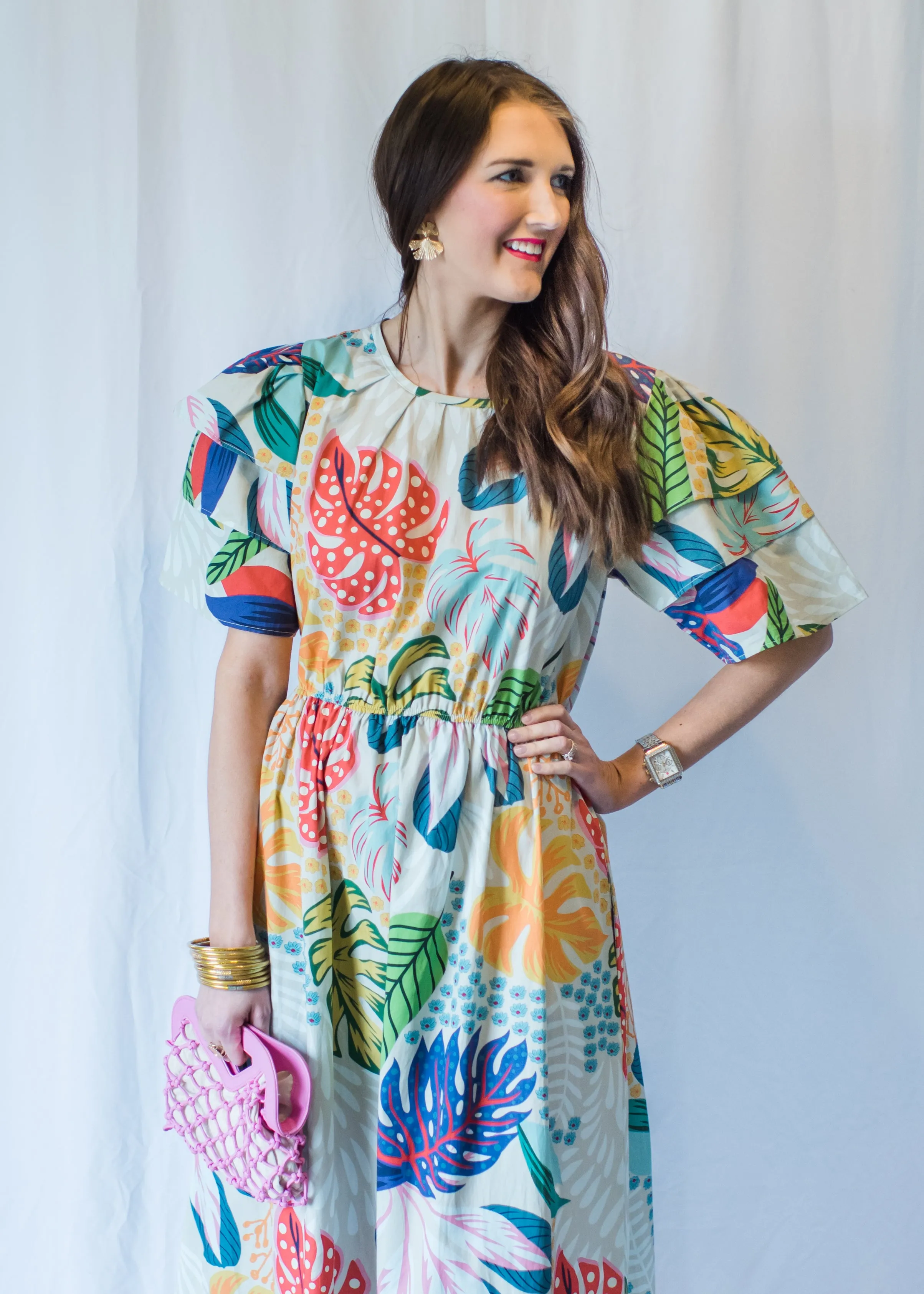 Cocktails in Capri Maxi Dress