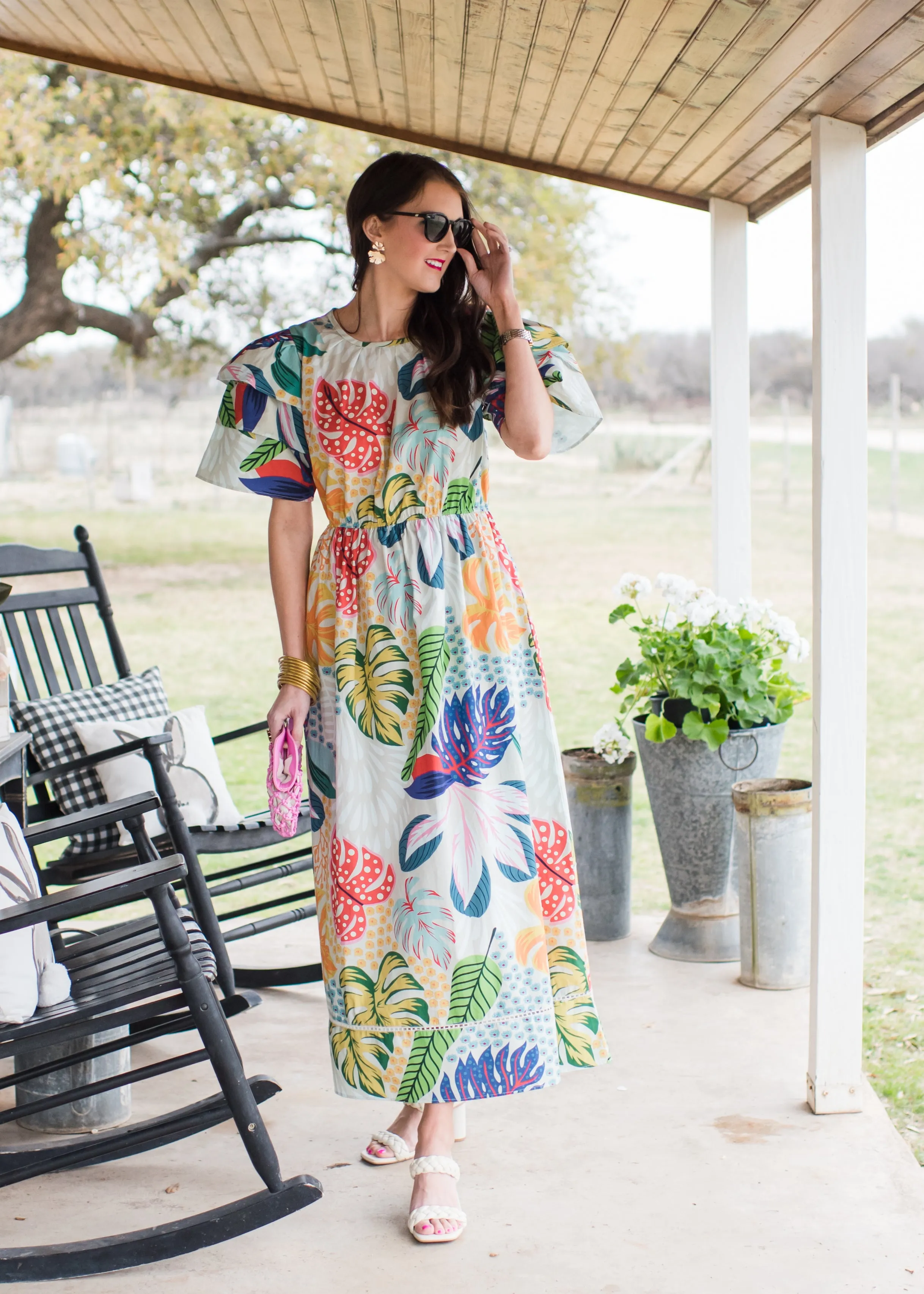 Cocktails in Capri Maxi Dress