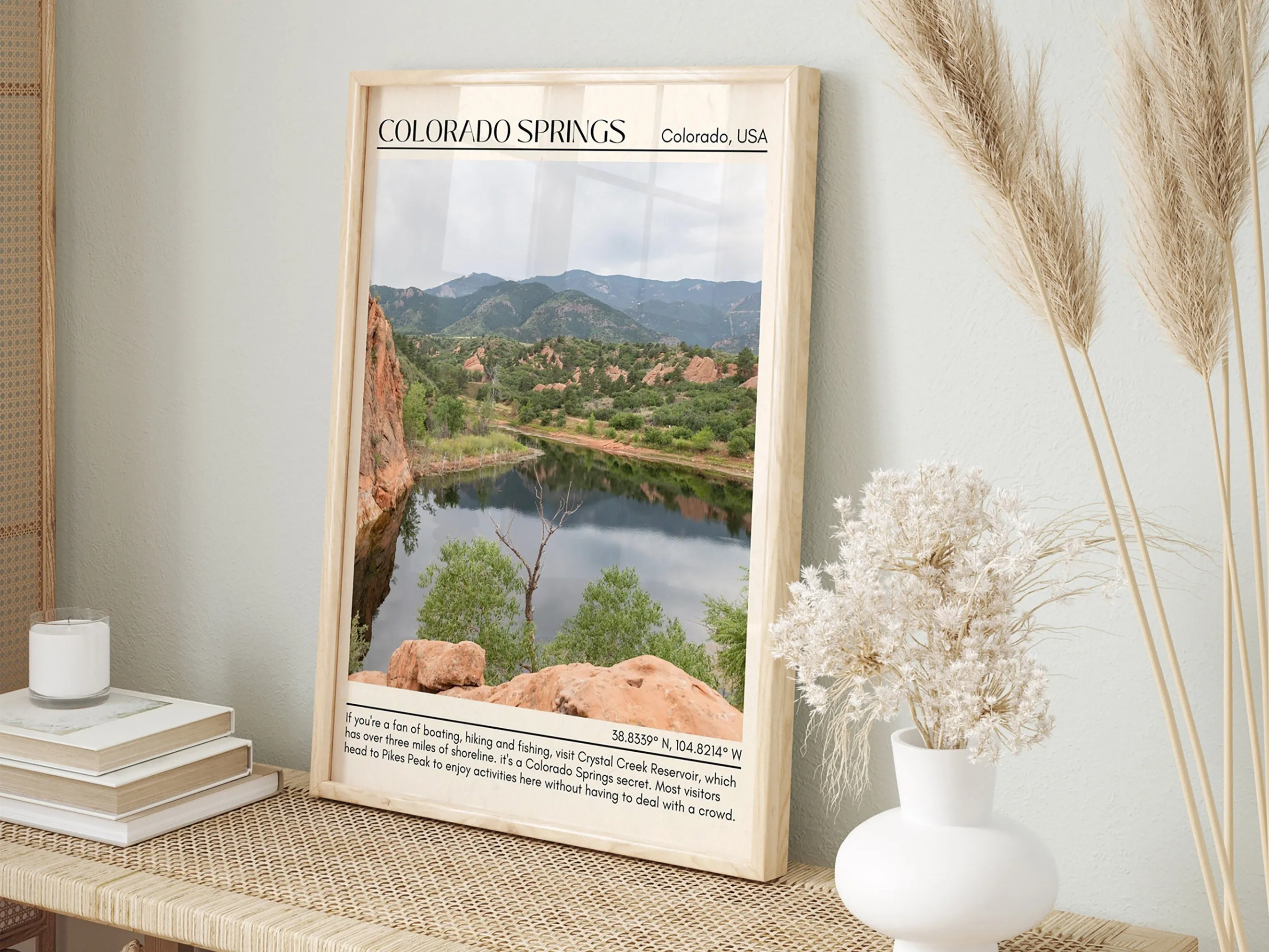 Colorado Springs Wall Art, Colorado, USA