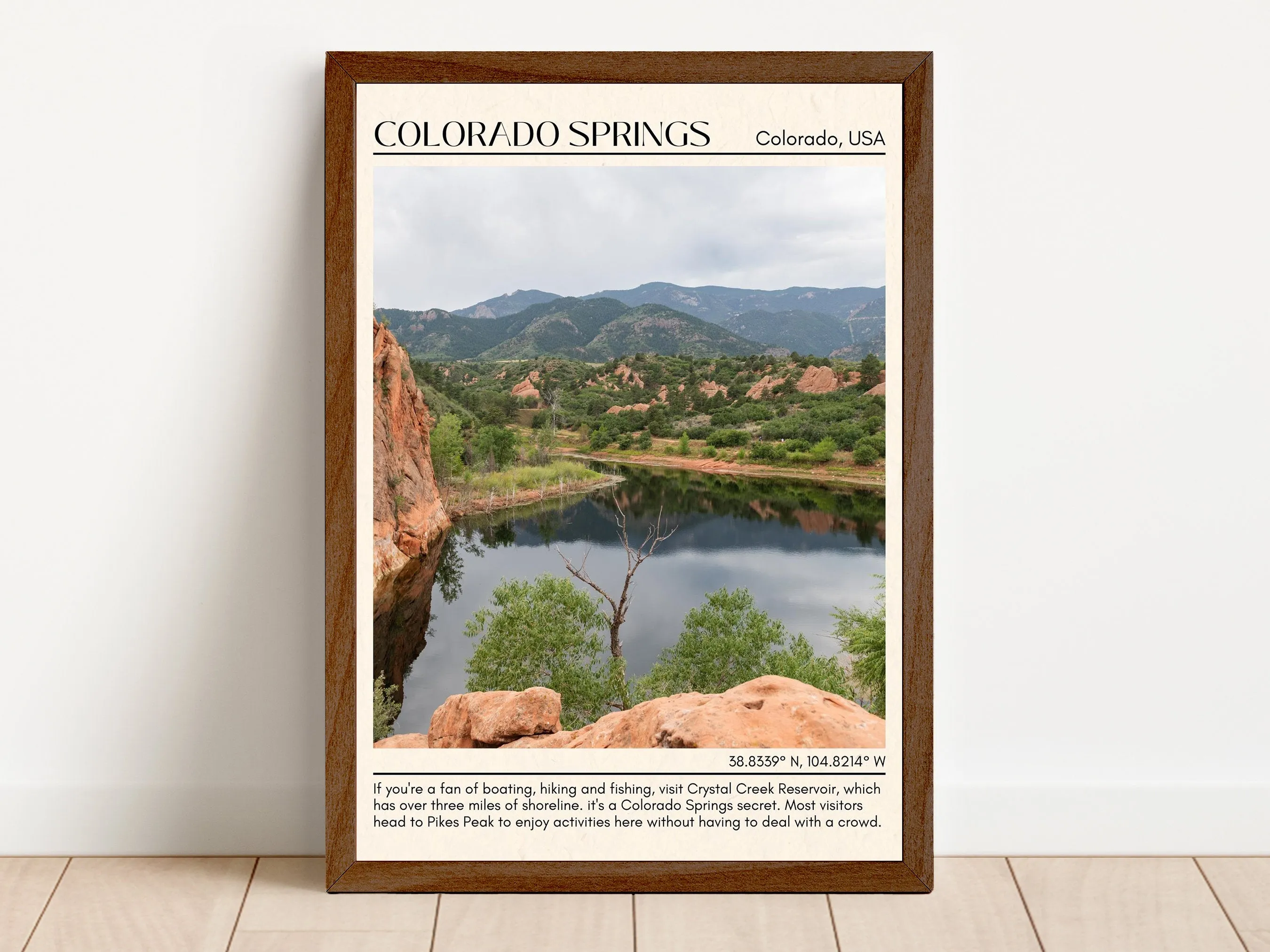 Colorado Springs Wall Art, Colorado, USA