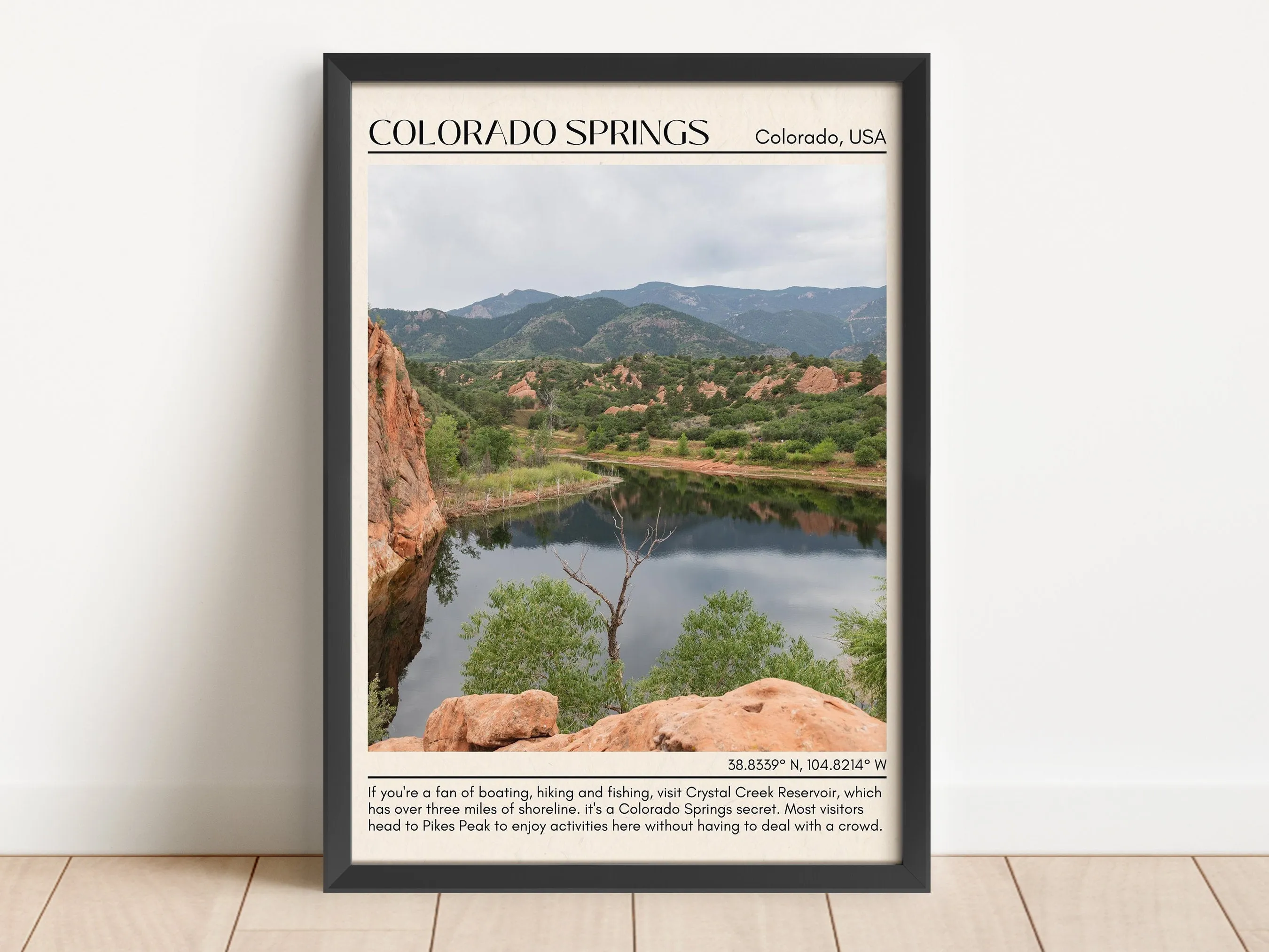 Colorado Springs Wall Art, Colorado, USA
