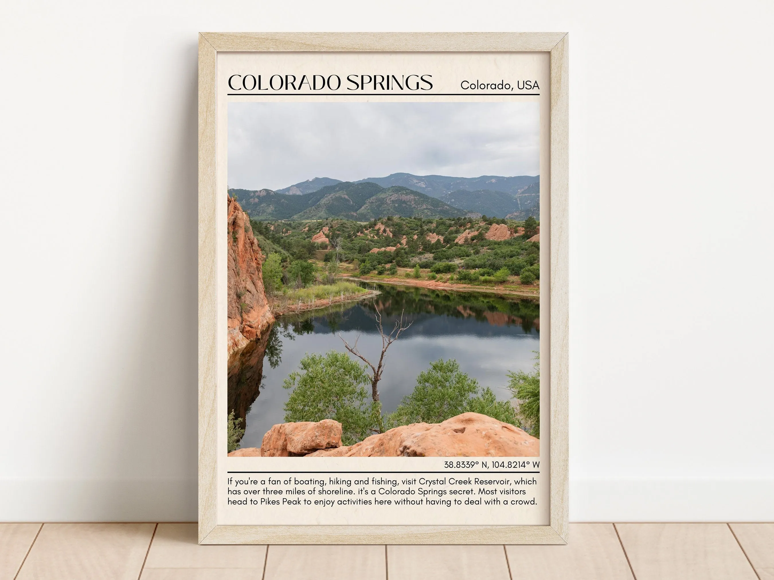Colorado Springs Wall Art, Colorado, USA