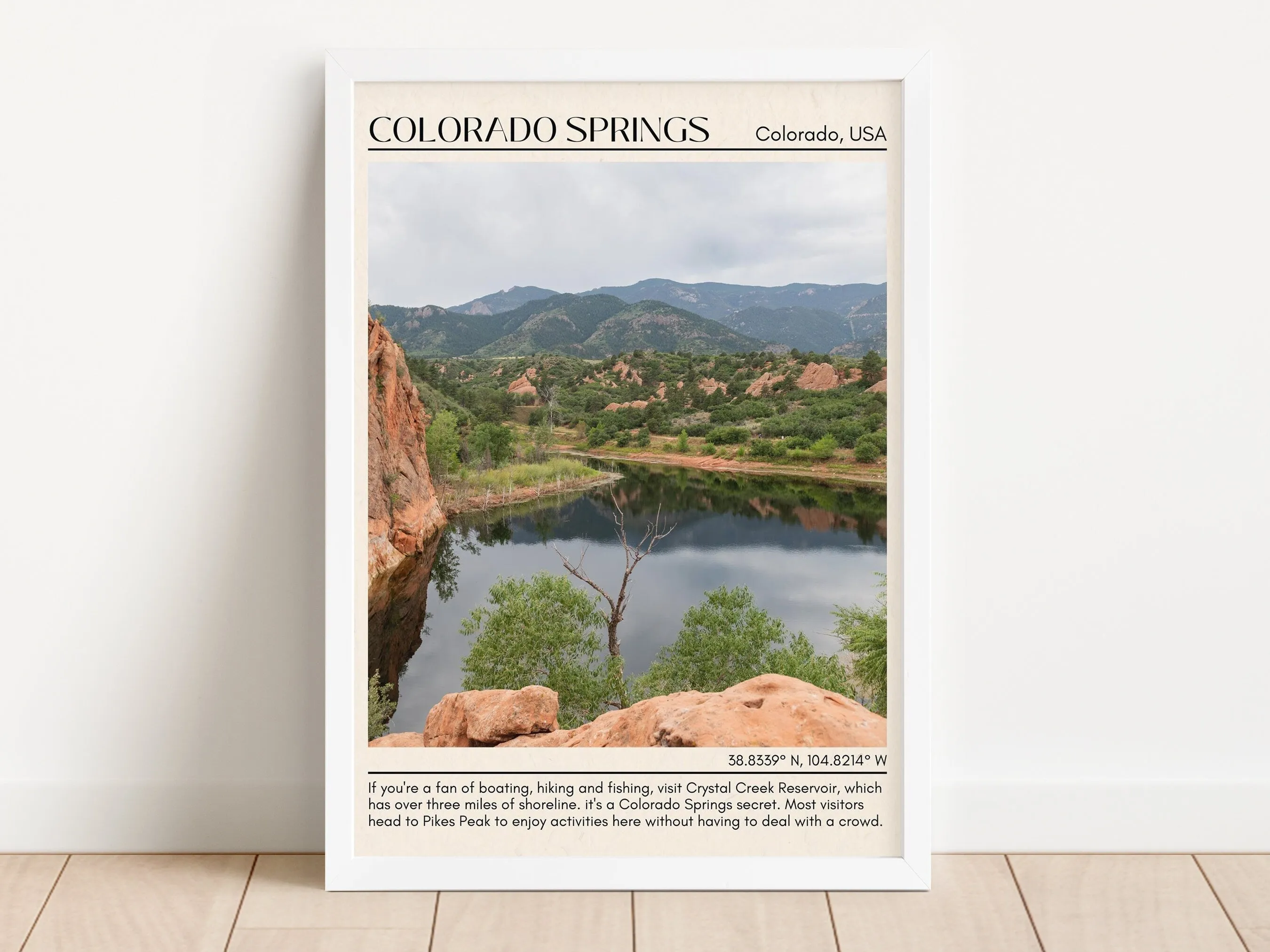 Colorado Springs Wall Art, Colorado, USA