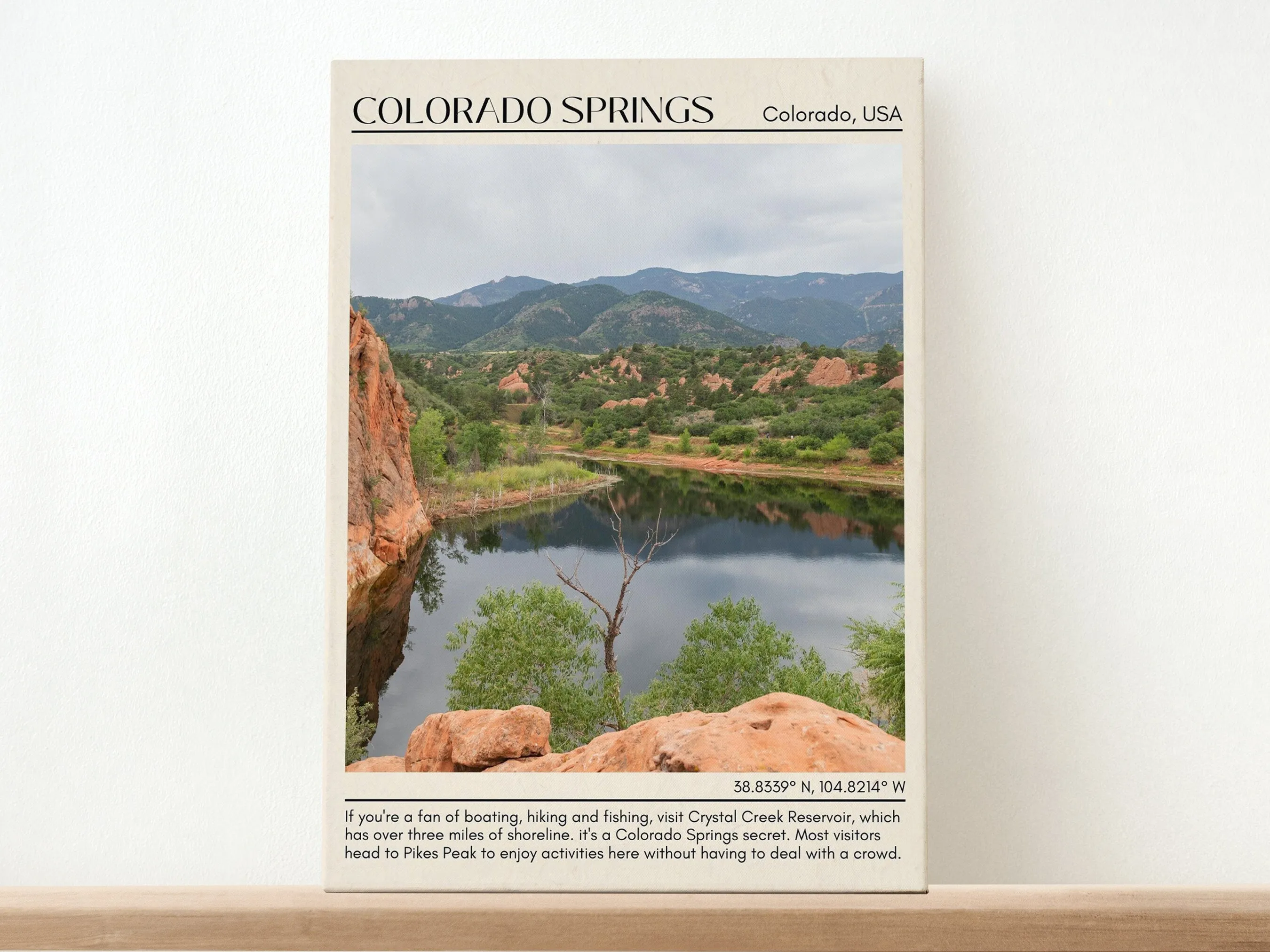 Colorado Springs Wall Art, Colorado, USA