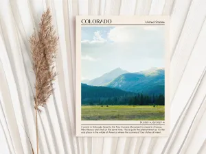 Colorado Wall Art, USA