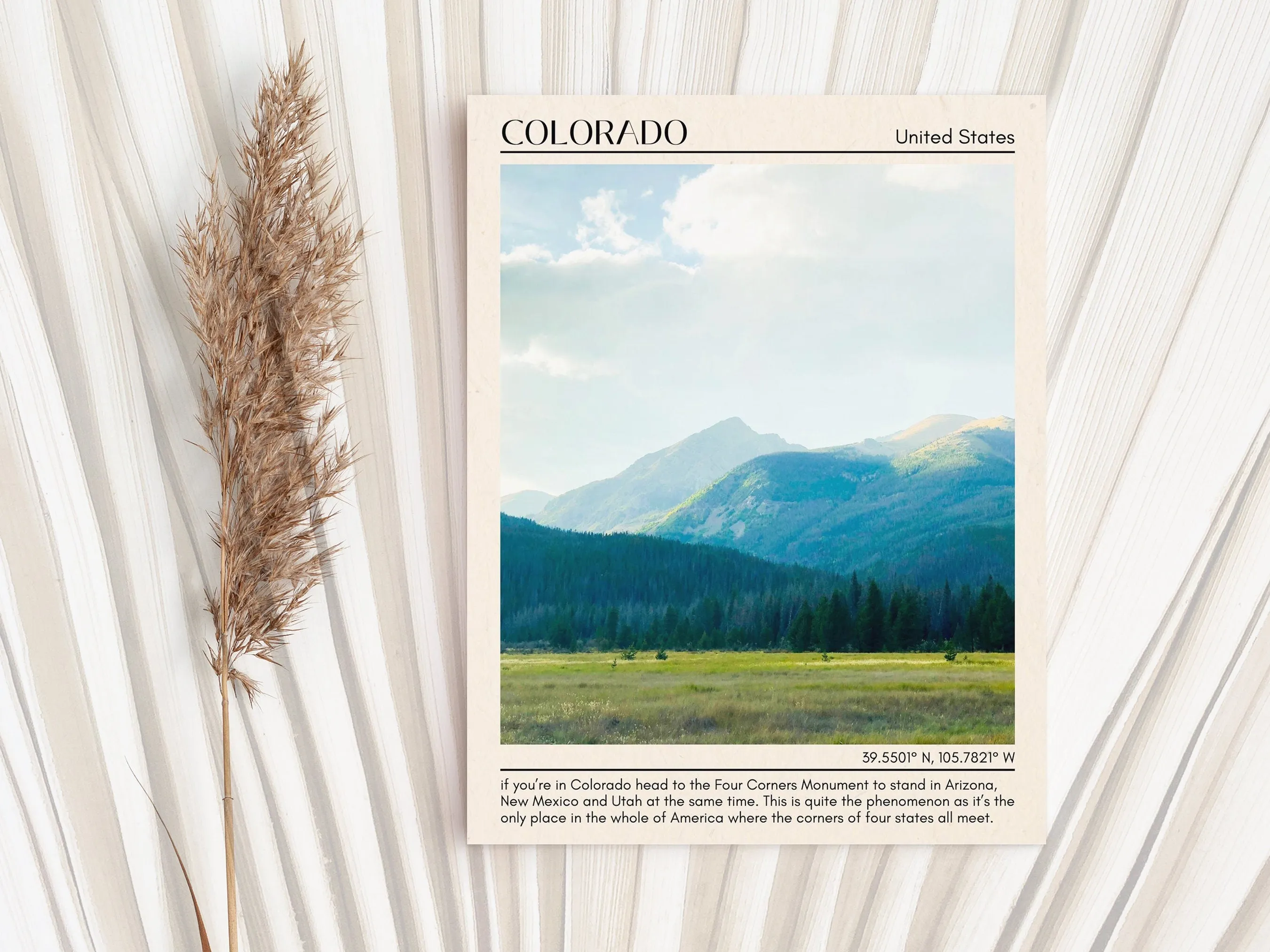 Colorado Wall Art, USA
