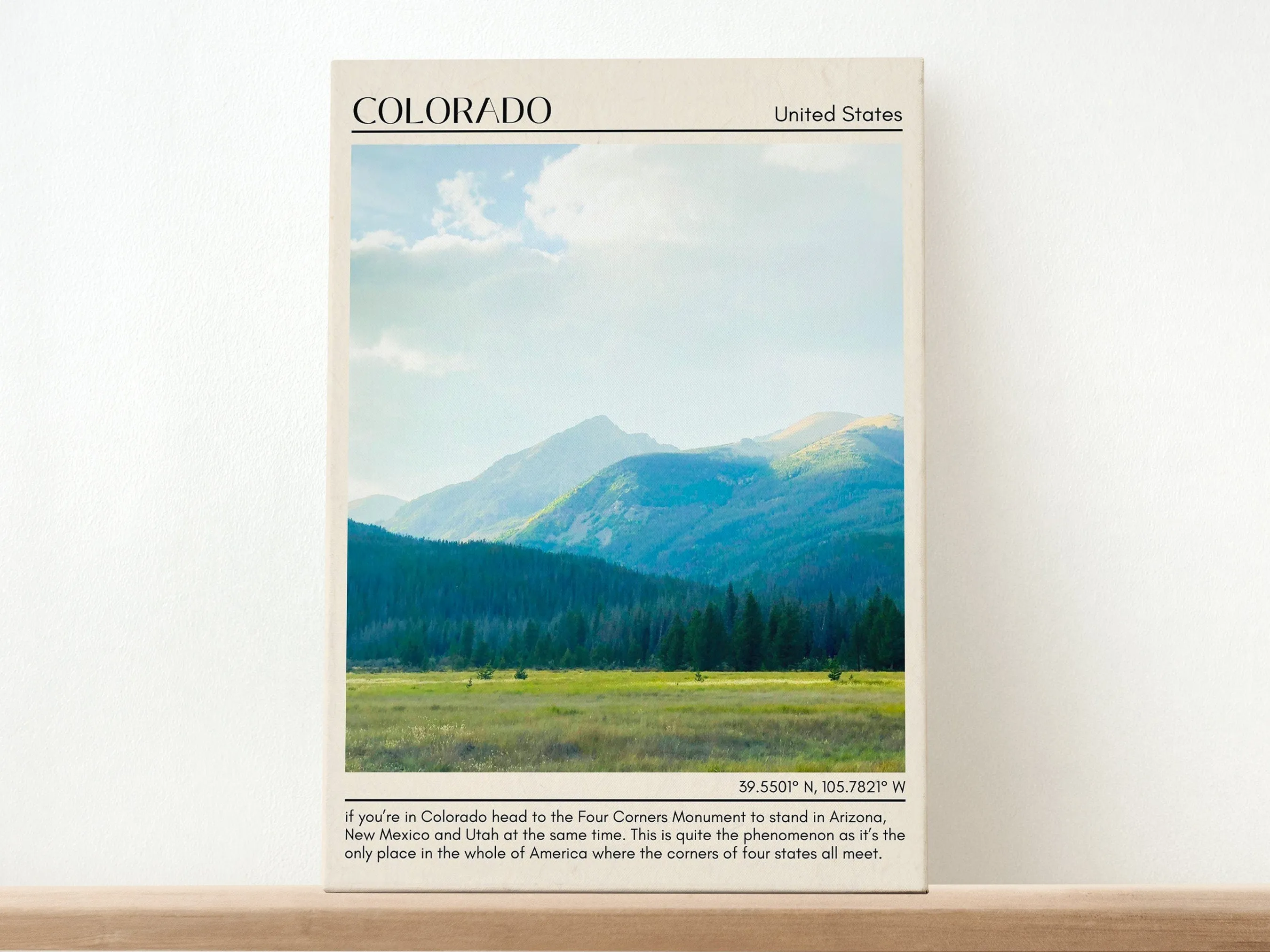 Colorado Wall Art, USA