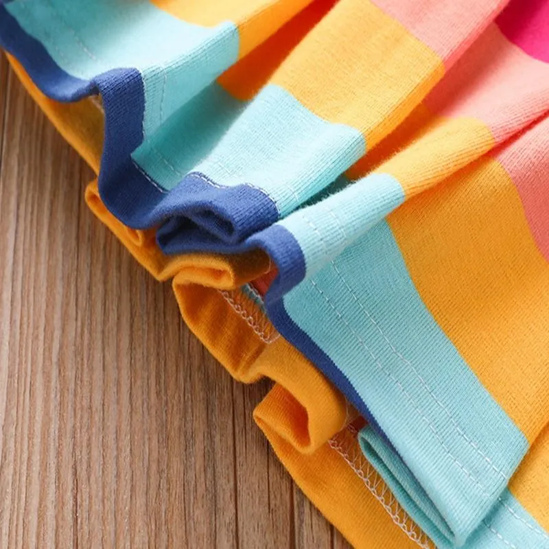 Colors and Stripes Polo Dress