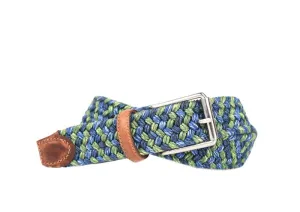 Como Braided Italian Linen Stretch Belt