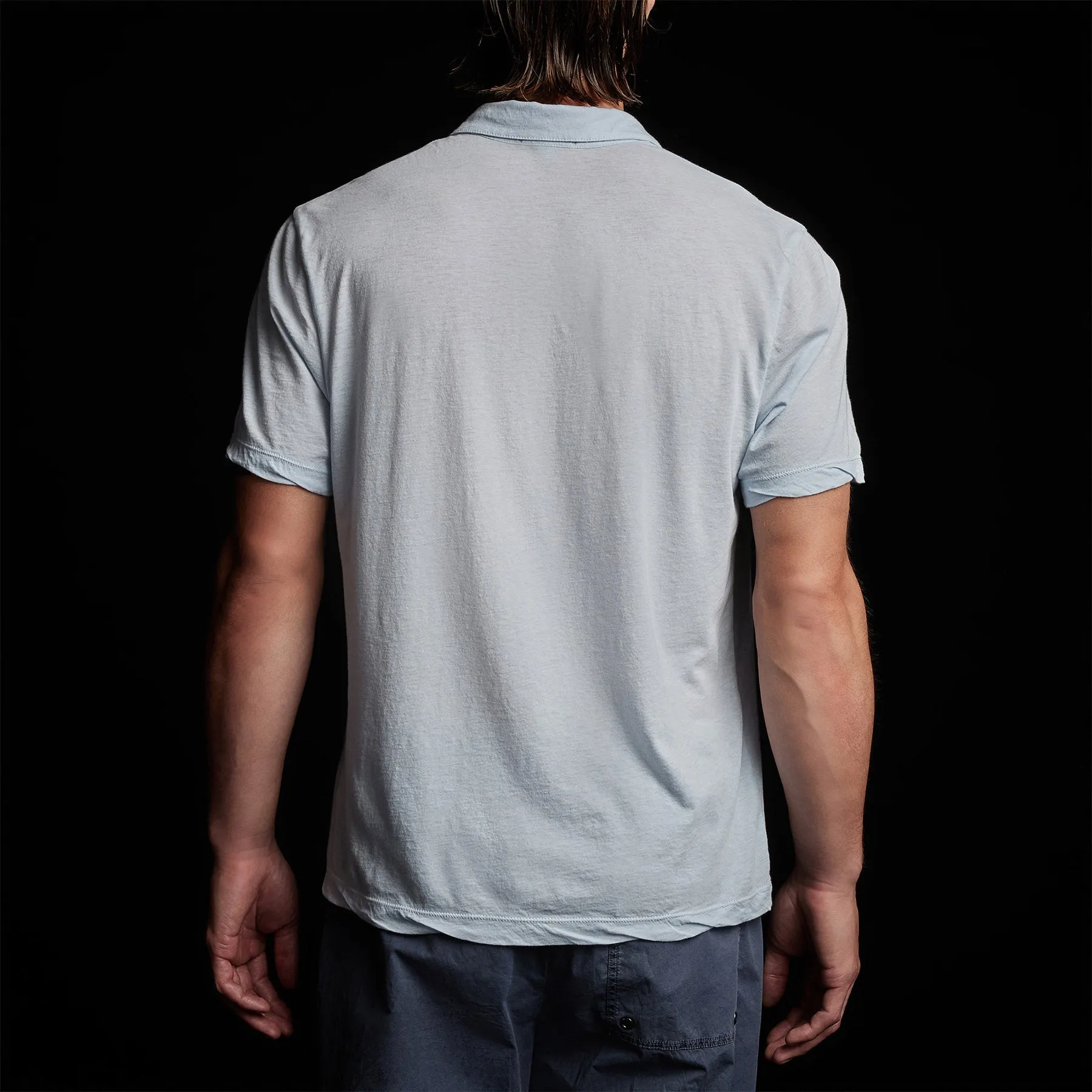 Cotton Linen Polo - Memory